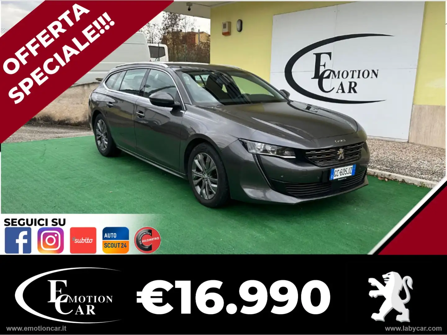 Peugeot 508 BlueHDi 160 S&S SW Business - 2020 Gri - 1