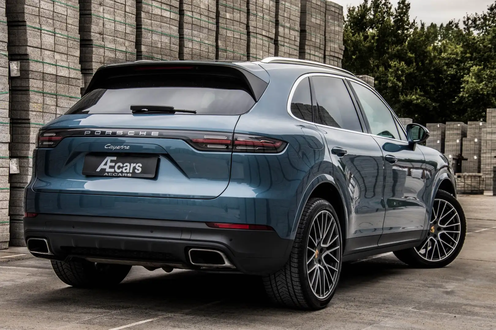 Porsche Cayenne *** 3.0T / PANO ROOF / 1 OWNER / BELGIAN CAR *** Kék - 2