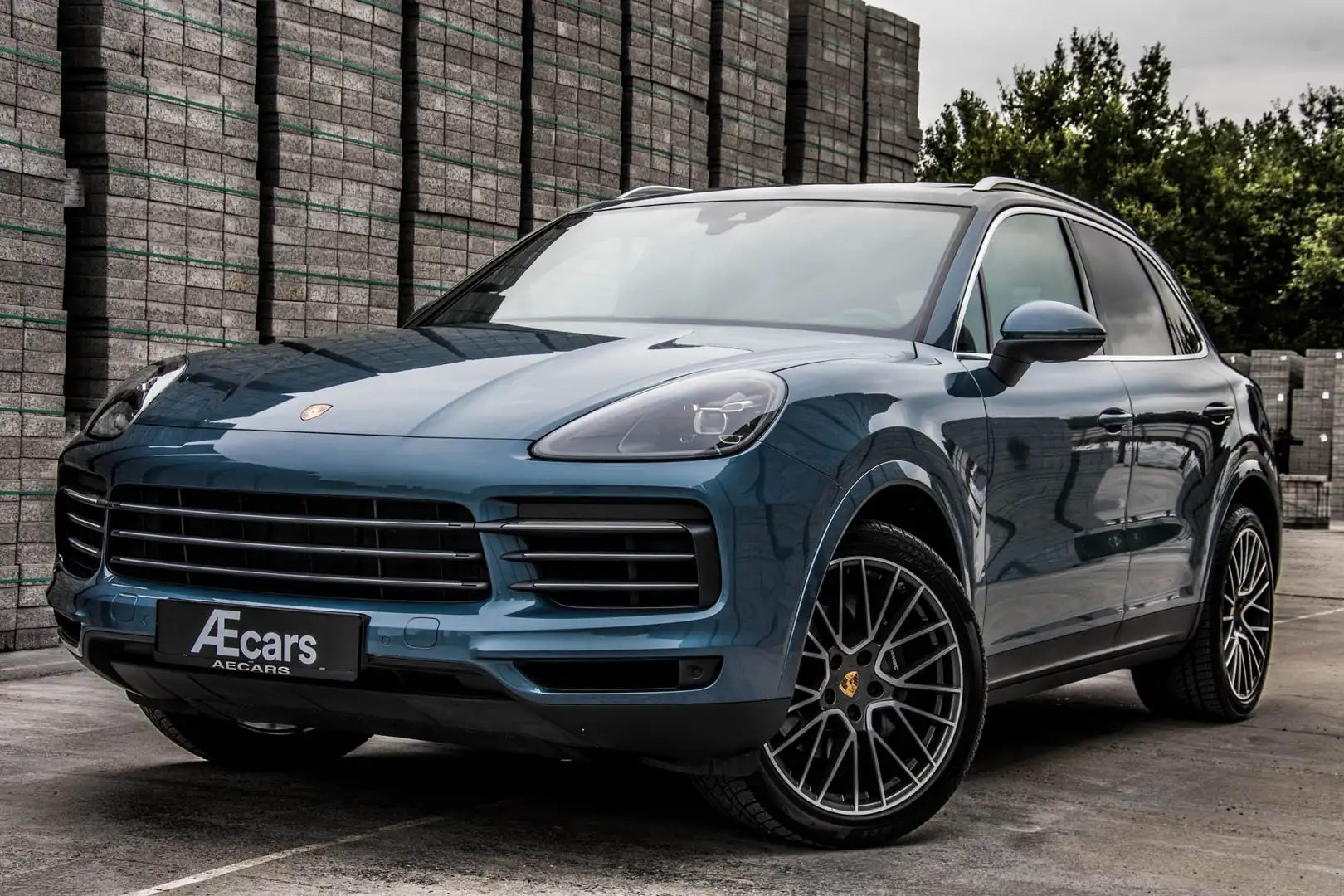 Porsche Cayenne *** 3.0T / PANO ROOF / 1 OWNER / BELGIAN CAR *** Kék - 1