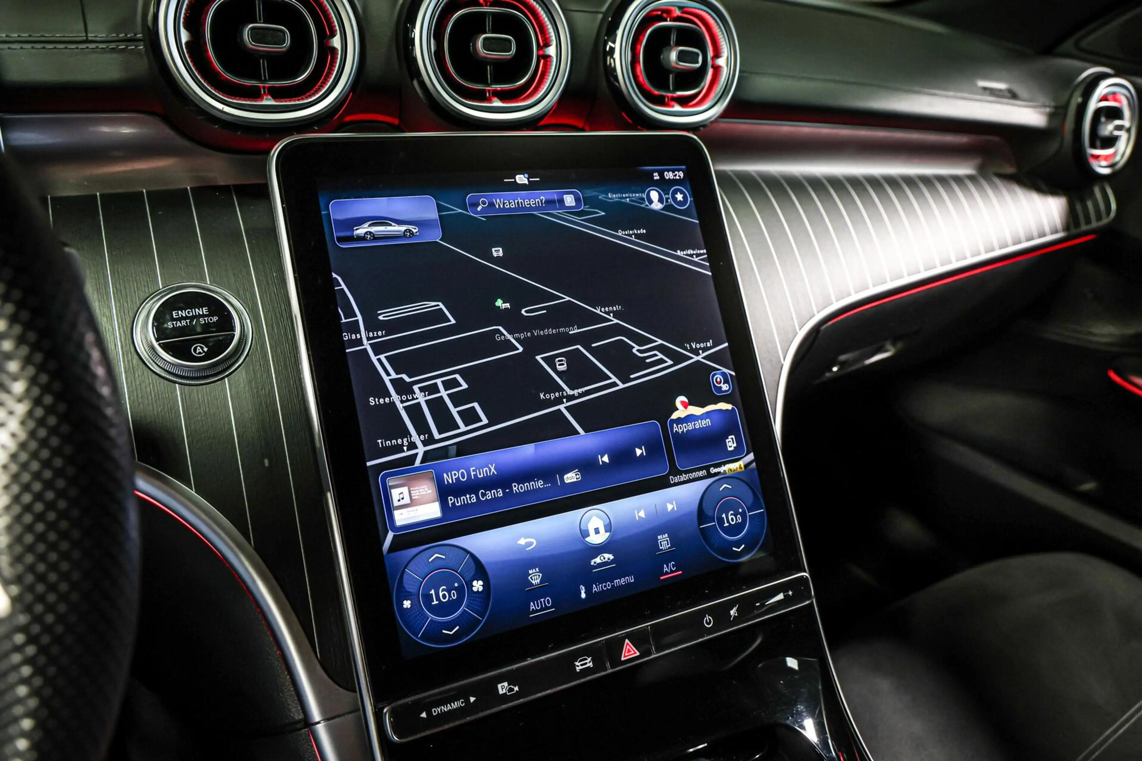 Mercedes-Benz C 180 AMG|Sfeer|Night|Camera|Memory|Carplay — photo 36