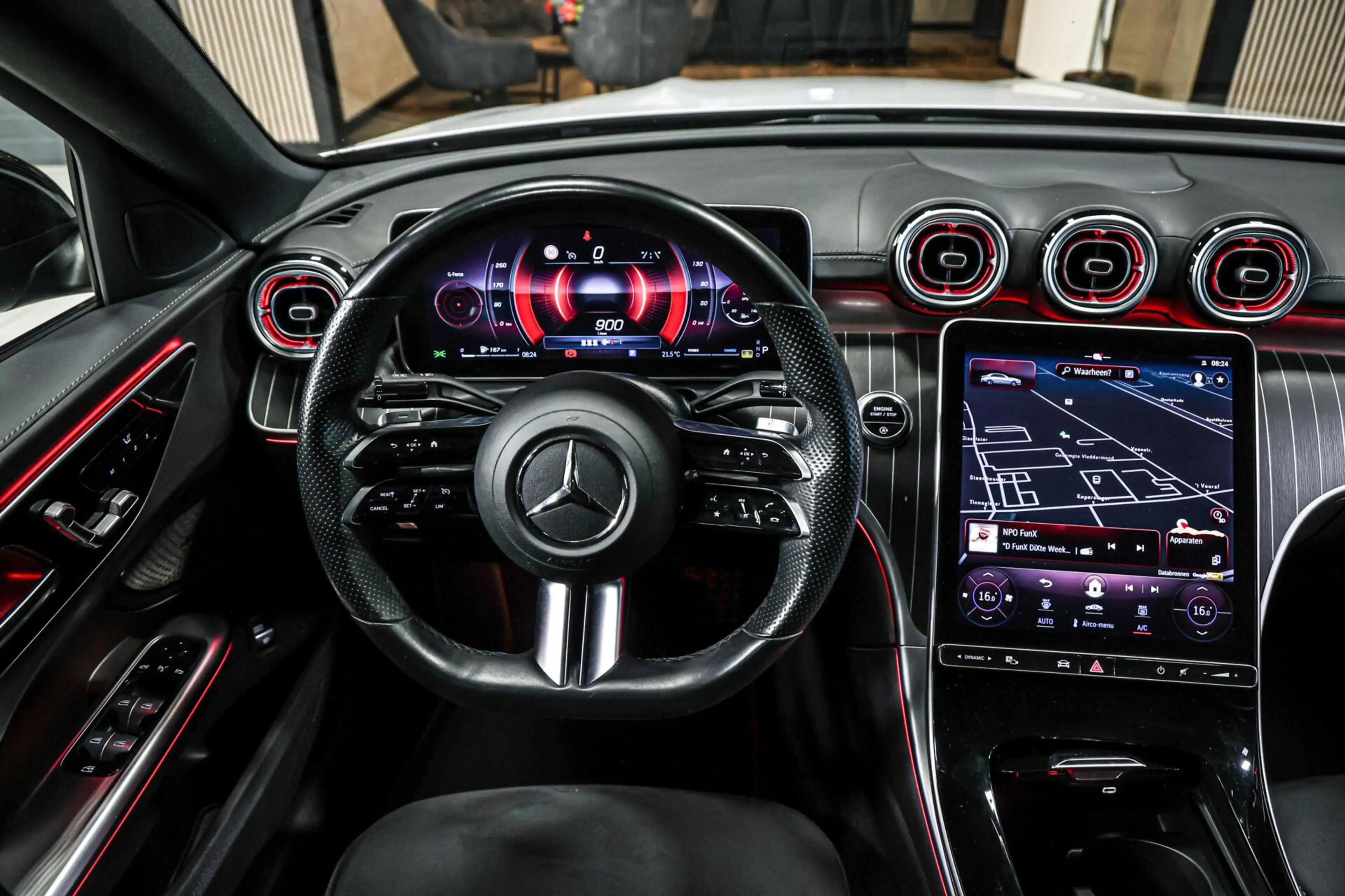 Mercedes-Benz C 180 AMG|Sfeer|Night|Camera|Memory|Carplay — photo 26