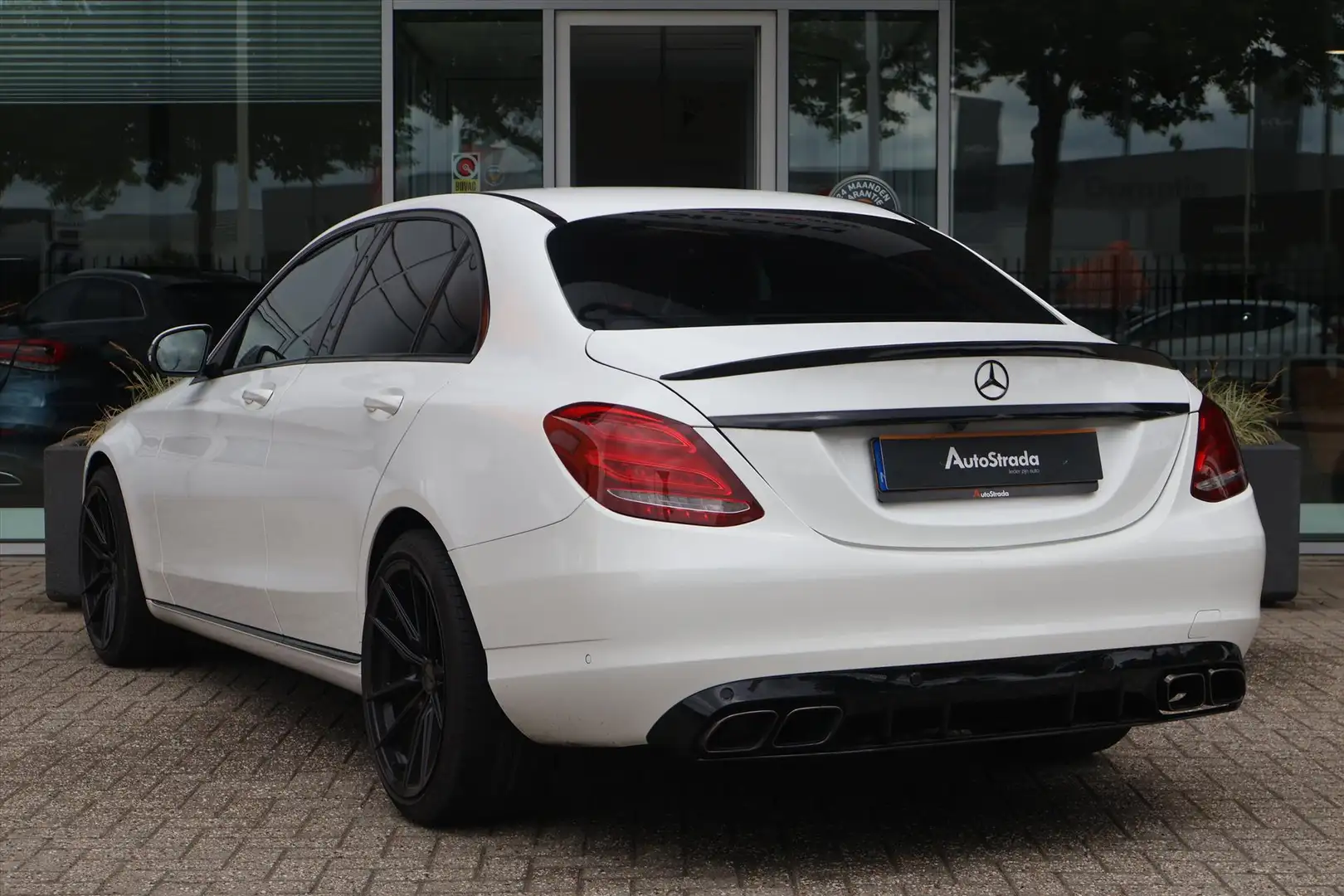 Mercedes-Benz C 180 C180 Prestige 156PK | Pano | Navi | Cruise | LED | Blanc - 2