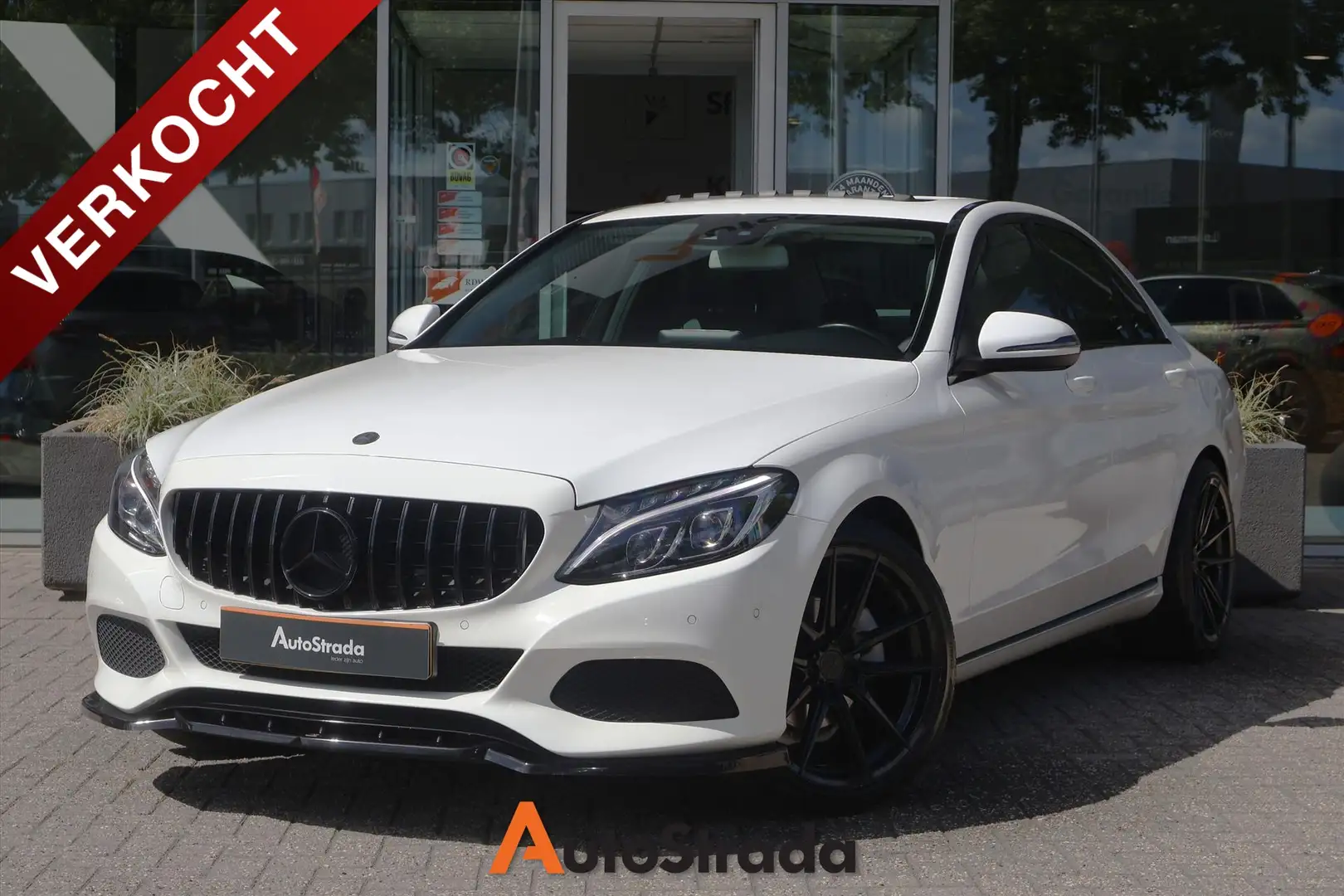 Mercedes-Benz C 180 C180 Prestige 156PK | Pano | Navi | Cruise | LED | Weiß - 1