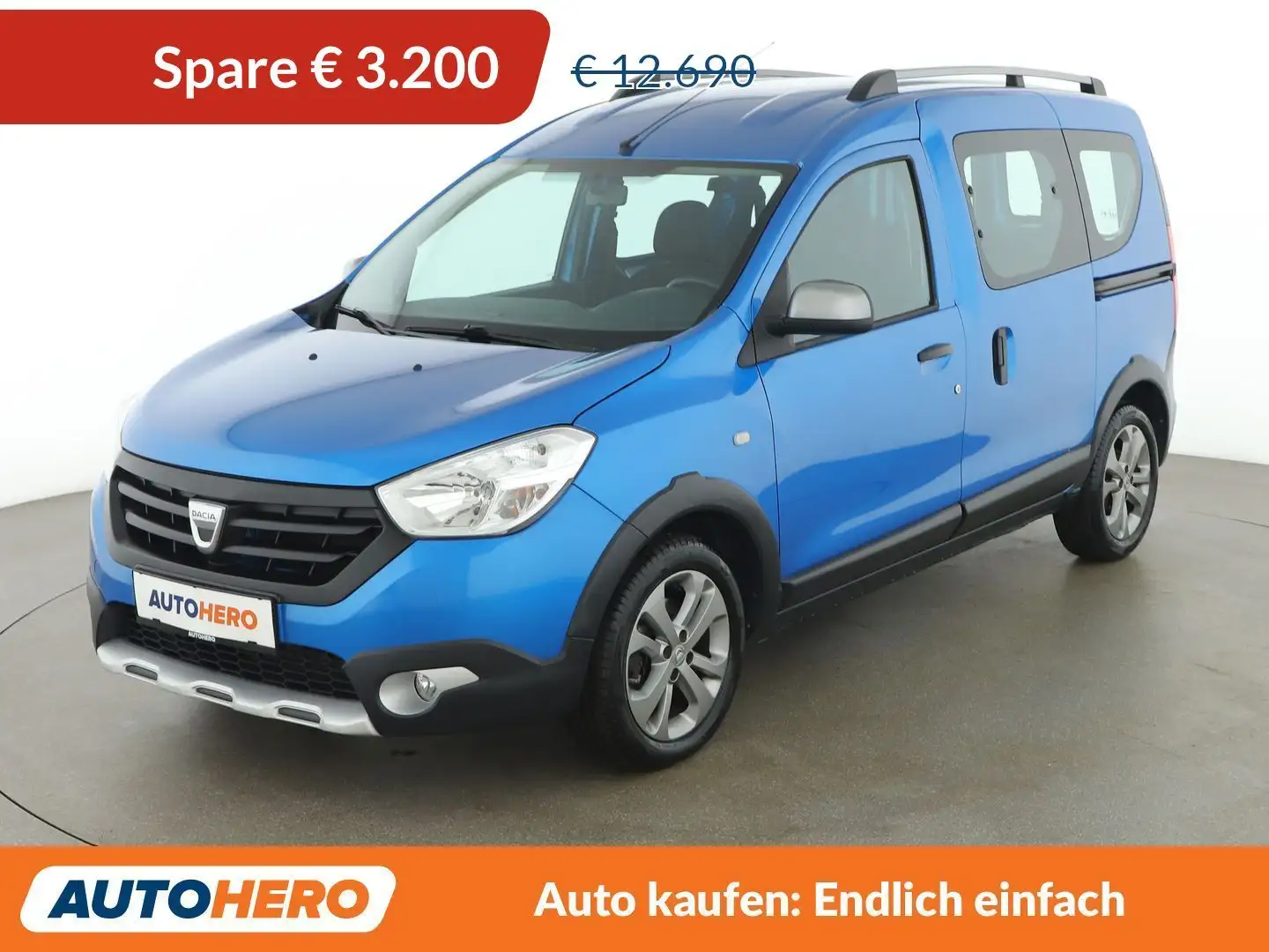 Dacia Dokker 1.2 TCe Stepway Blau - 1