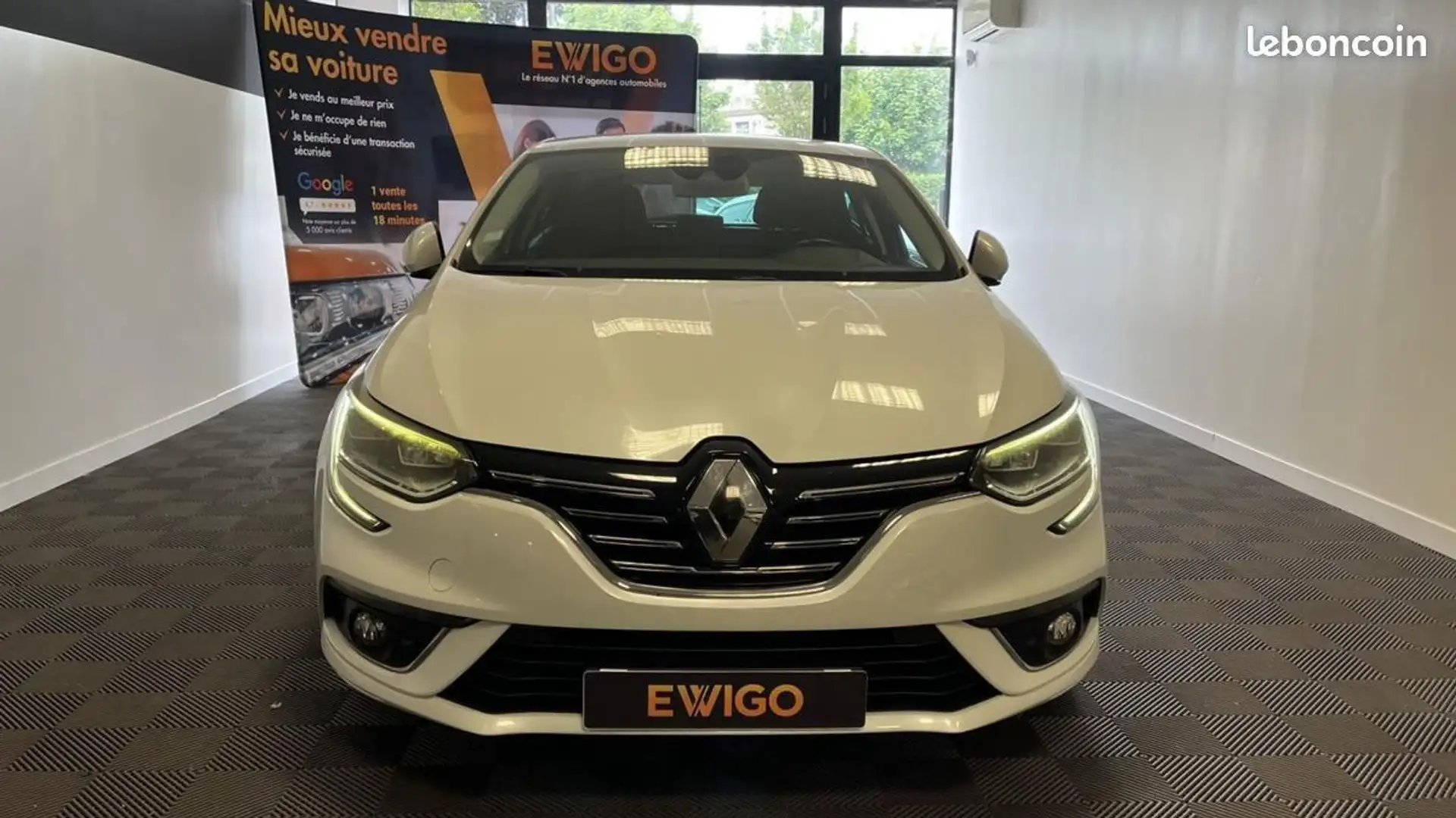 Renault Megane Mégane 1.2 TCE 130 ENERGY INTENS EDC BVA Blanc - 2