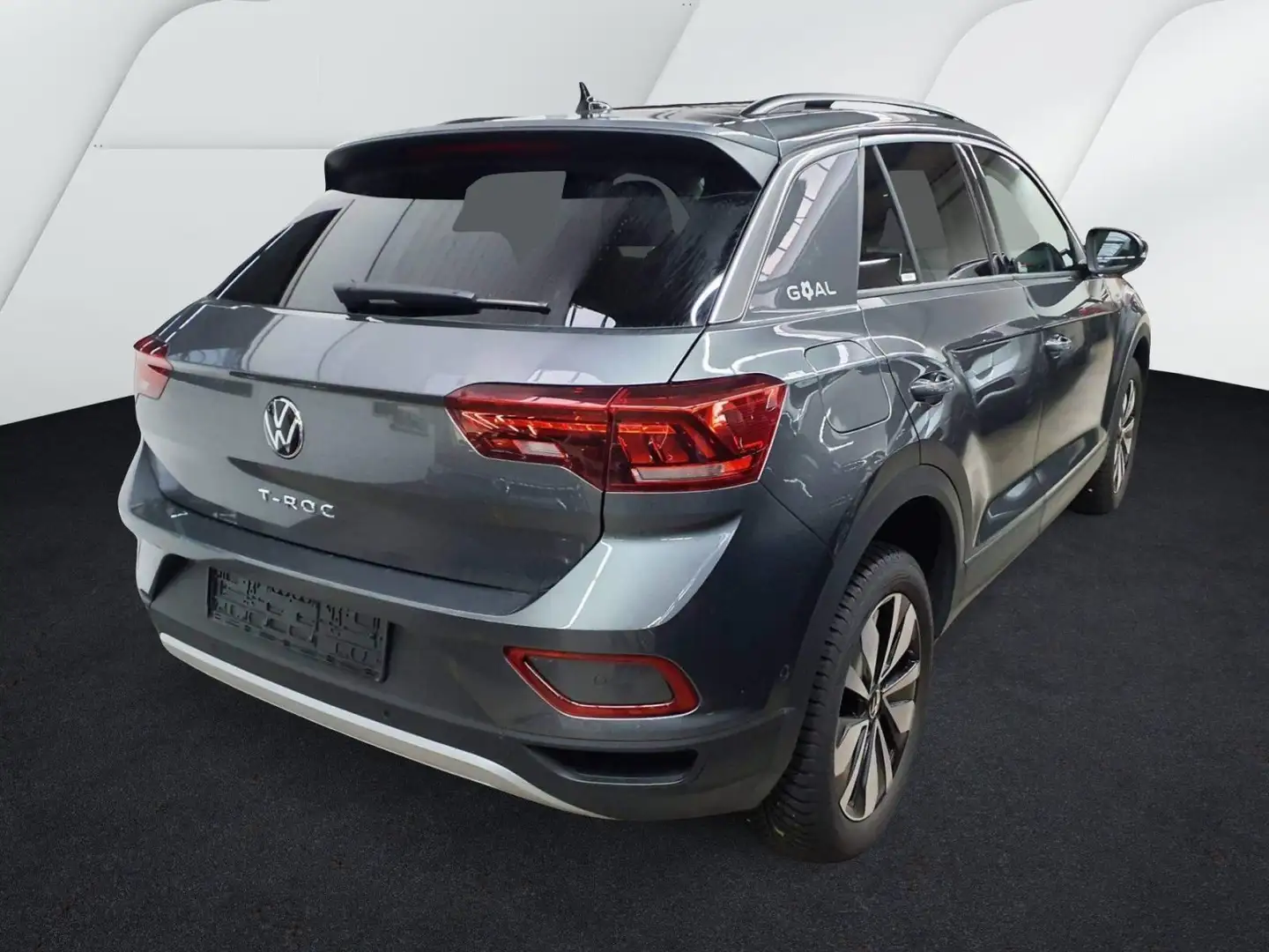 Volkswagen T-Roc 1.0 TSI Goal Navi LED DAB+ FrontAssist Grau - 2