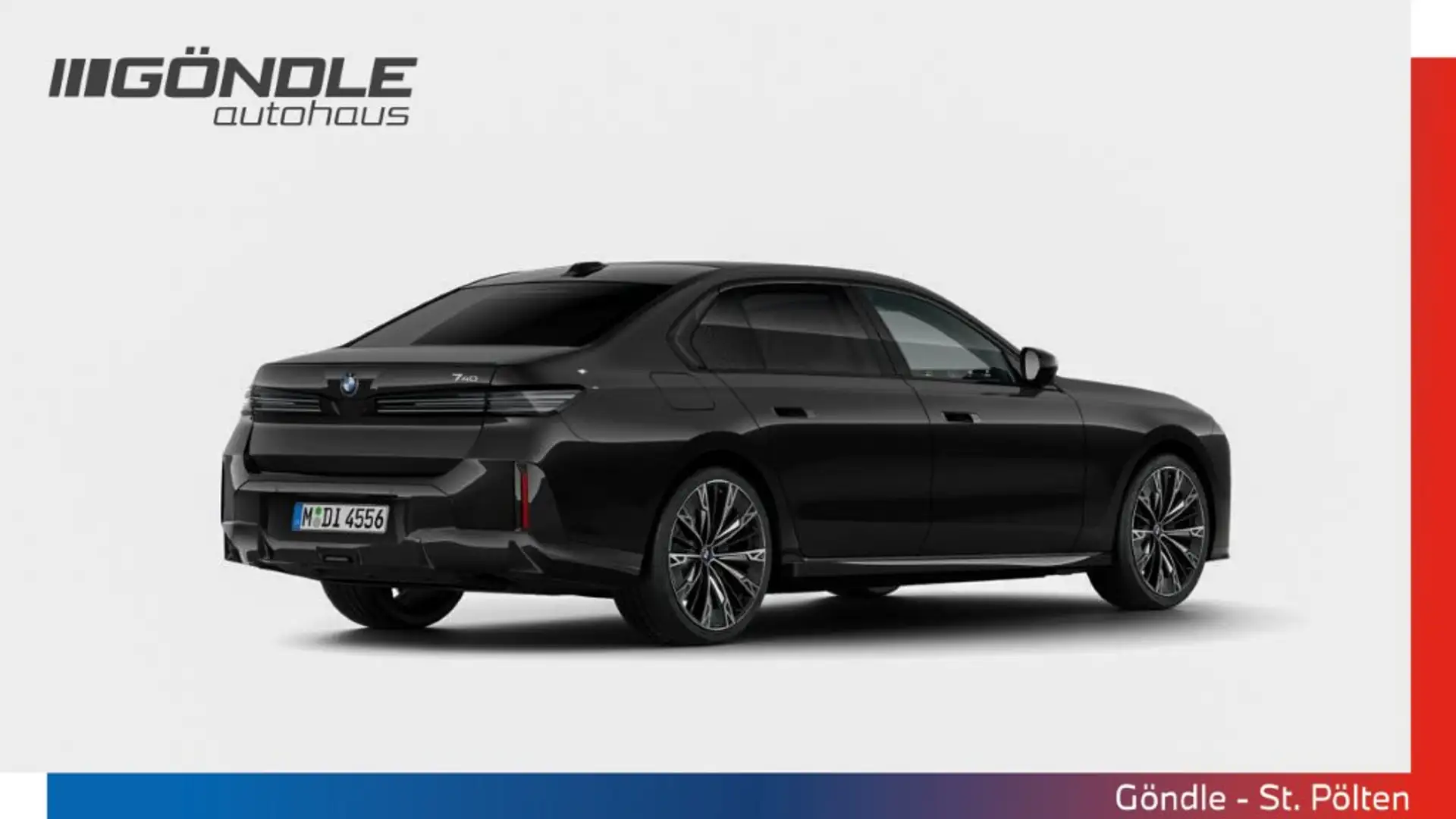 BMW 740 xDrive Schwarz - 2