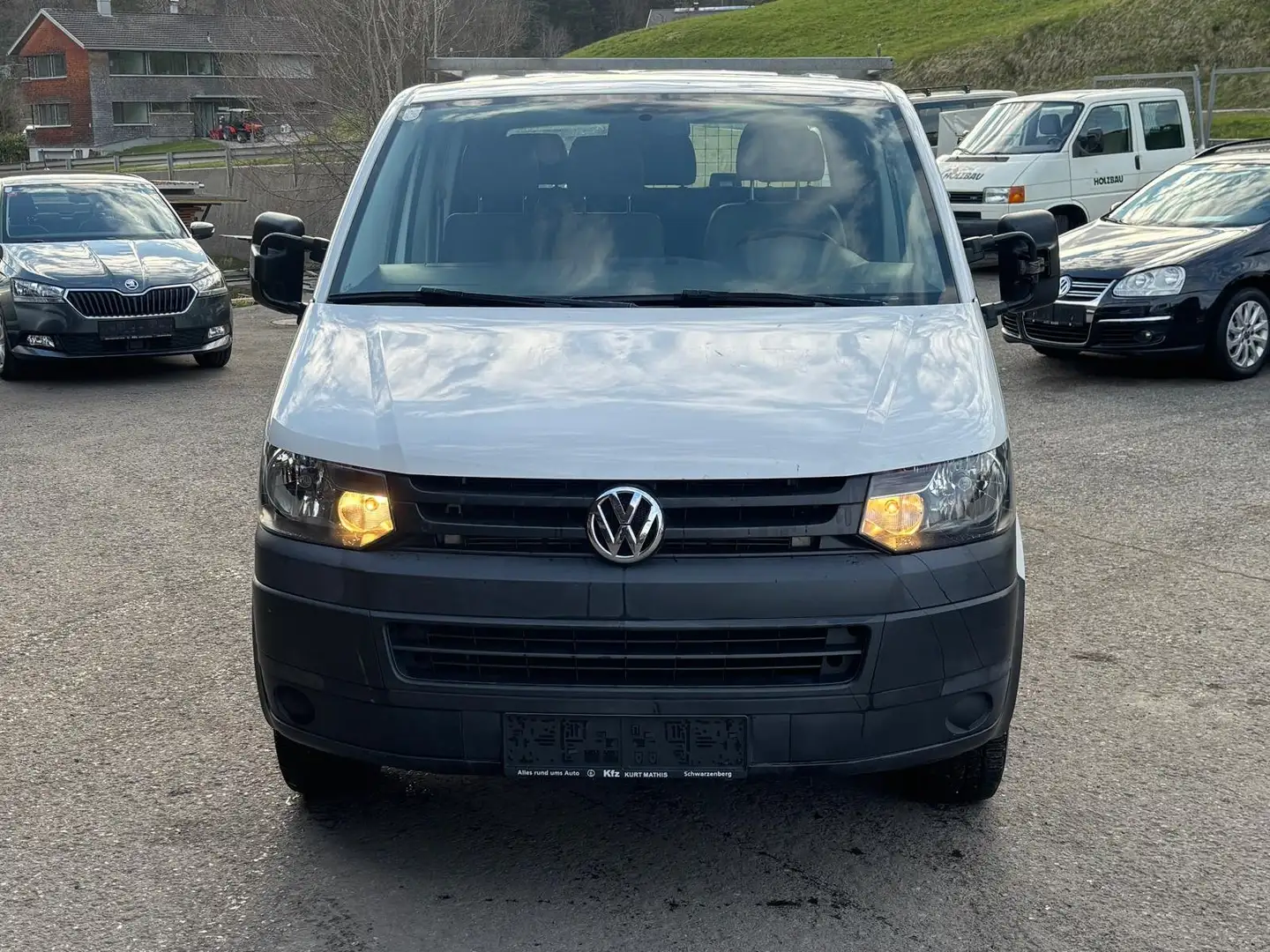 Volkswagen T5 Transporter Pritsche Doppelkabine 4Motion Weiß - 2