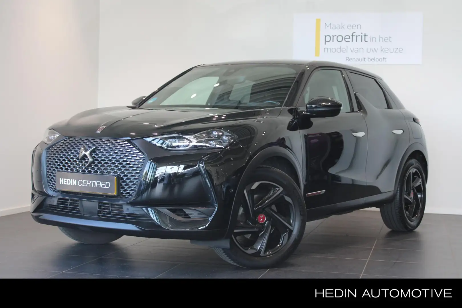 DS Automobiles DS 3 Crossback 1.2 PureTech La Premiere 160 PK Automaat | Lederen Zwart - 1