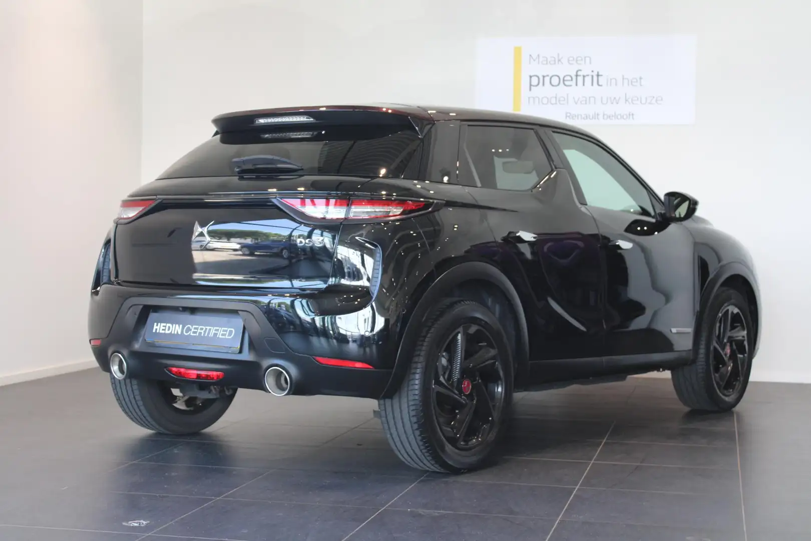 DS Automobiles DS 3 Crossback 1.2 PureTech La Premiere 160 PK Automaat | Lederen Zwart - 2