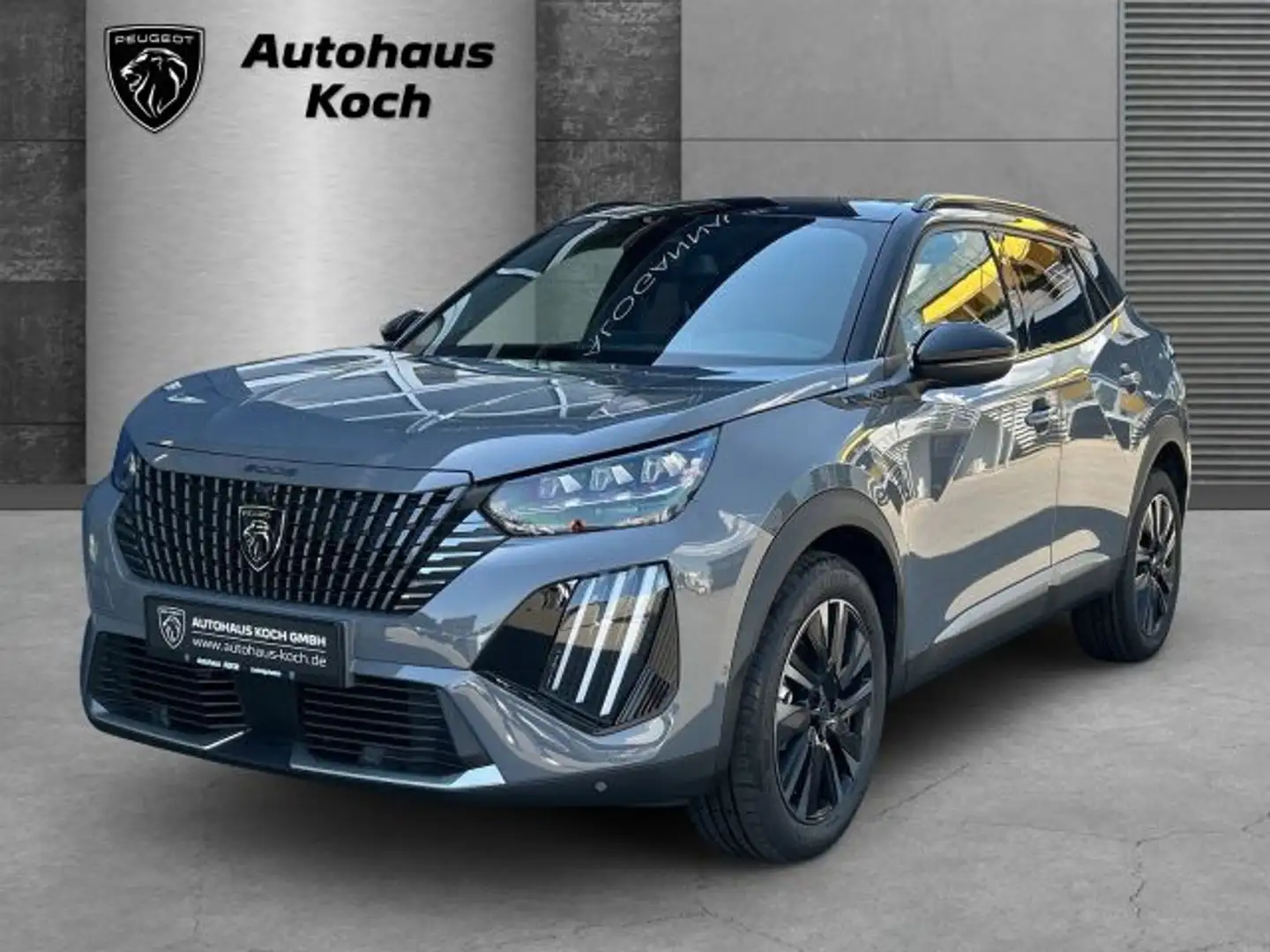 Peugeot 2008 Hybrid 136 e-DSC GT (U) Gris - 1