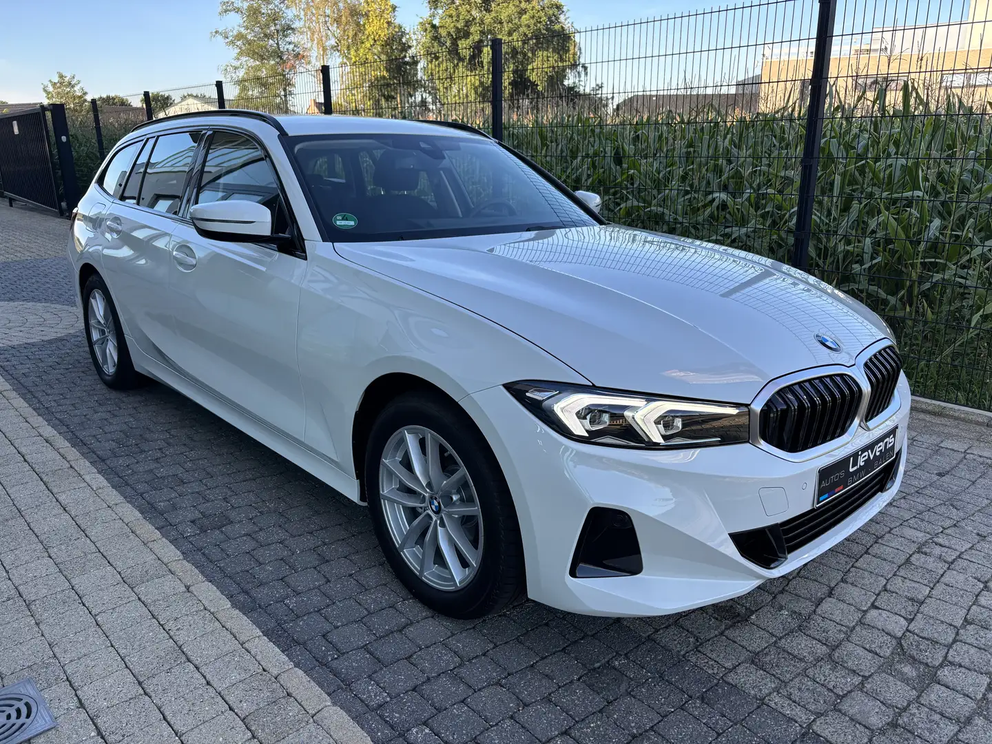 BMW 318 318i Touring Aut. - Zetelverw. KeylessGo El.Zetels Blanc - 2