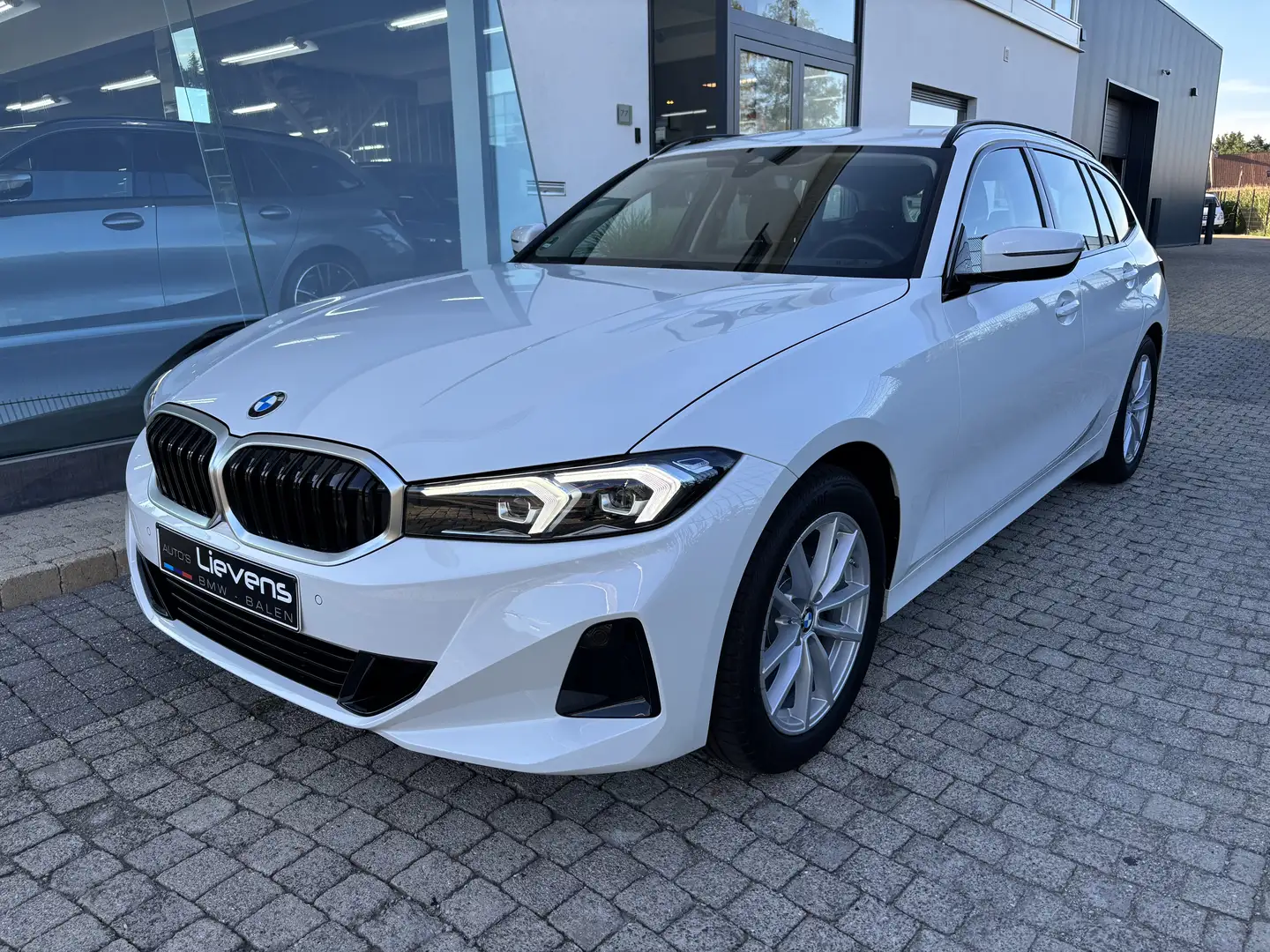 BMW 318 318i Touring Aut. - Zetelverw. KeylessGo El.Zetels Blanc - 1