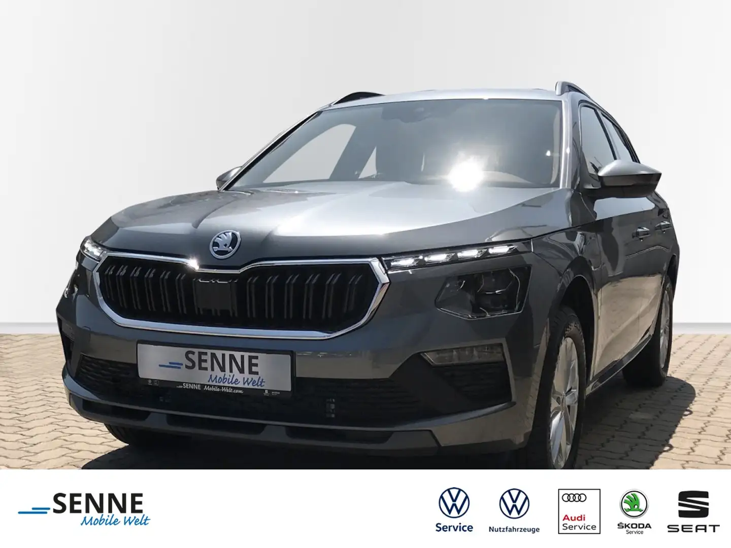 Skoda Kamiq 1.5 TSI DSG Selection, Matrix, AHK, Kamera Klima Grau - 1