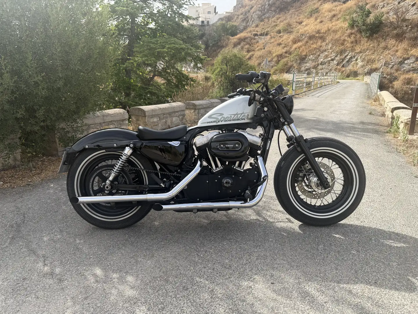 Harley-Davidson Sportster Forty Eight Estilo Bobber Negro - 1