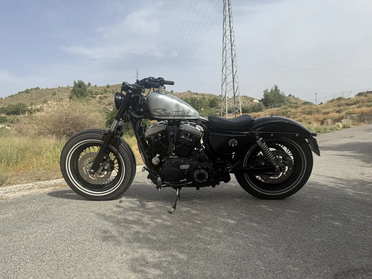 Harley-Davidson Sportster Forty Eight Estilo Bobber Negro - 2