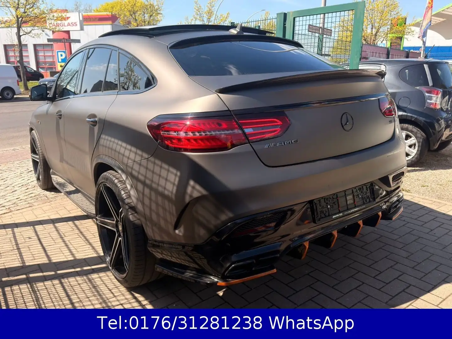 Mercedes-Benz GLE 500 Coupe !! G63 AMG !! Pano !! 23Zoll Voll Grau - 2