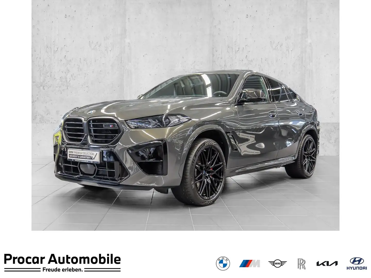 BMW X6 M Competition M Sport PANO ACC AHK NAVI LED Grün - 1