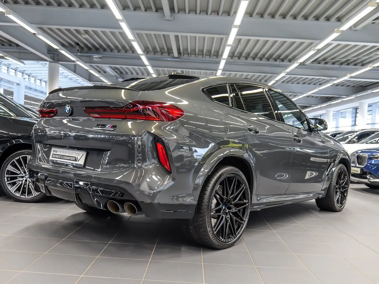 BMW X6 M Competition M Sport PANO ACC AHK NAVI LED Grün - 2