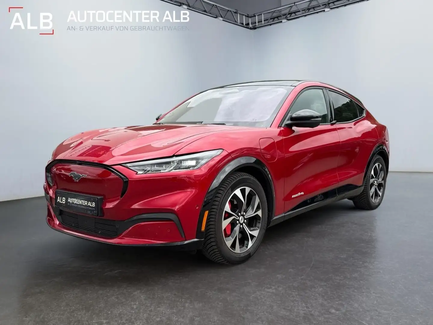 Ford Mustang Mach-E Basis AWD/1.HAND/360°KAMERA/LEDER Rouge - 1