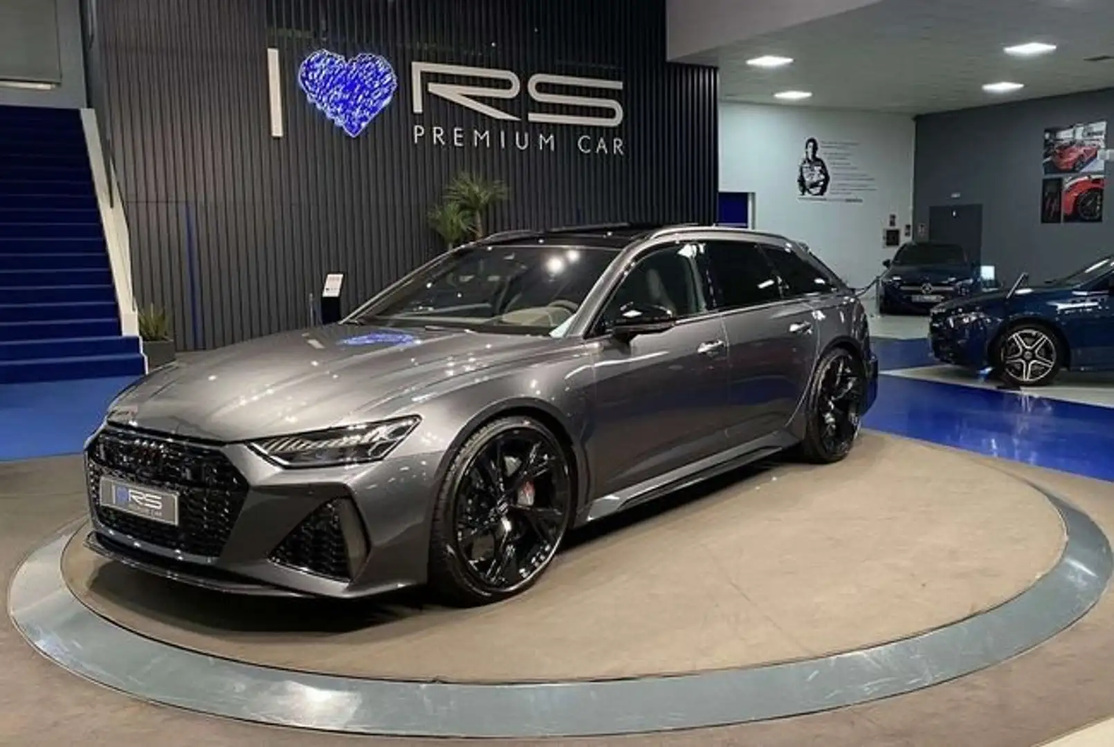 Audi A6 RS6 Avant Gris - 2
