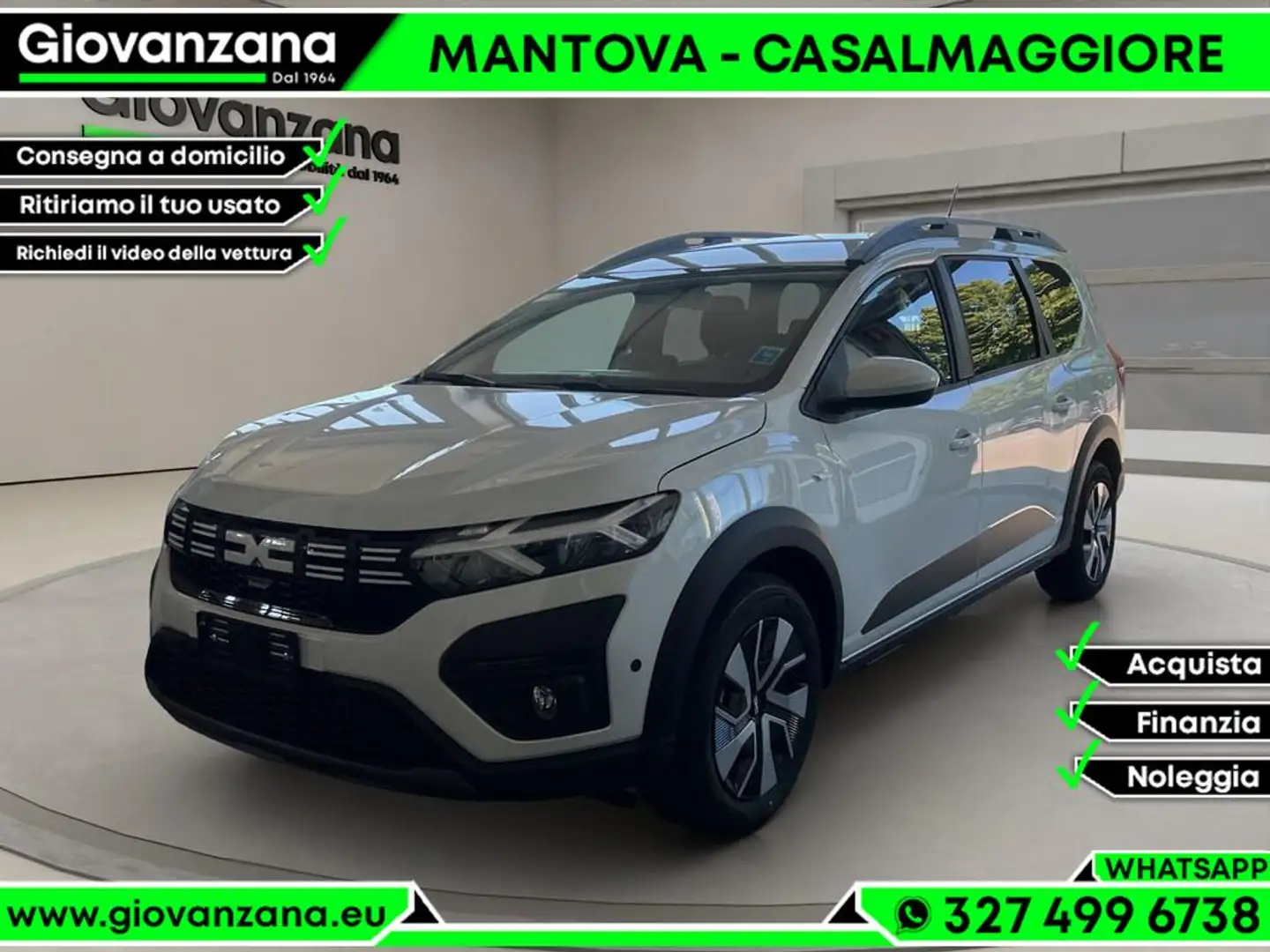 Dacia Jogger Jogger 1.0 tce Expression Gpl 100cv 7 POSTI KM0 Weiß - 1