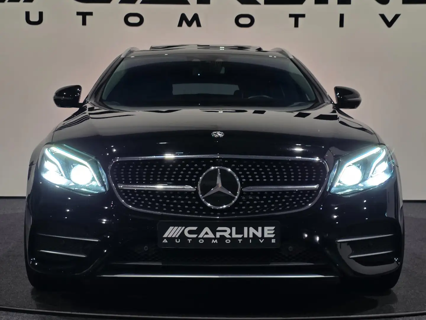 Mercedes-Benz E 400 4MATIC 7 ZITS. AMG LINE SCHUIFDAK SFEERVER. HEAD-U Negro - 2