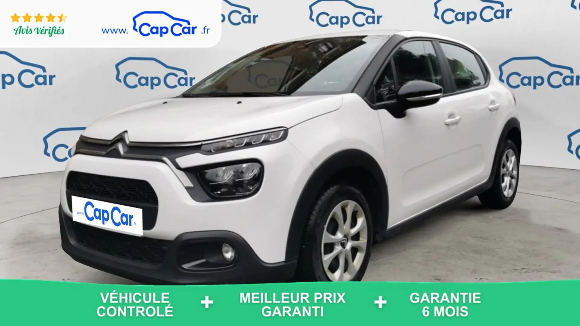 Citroen C3 III 1.2 PureTech 82 Feel Business Blanc - 1