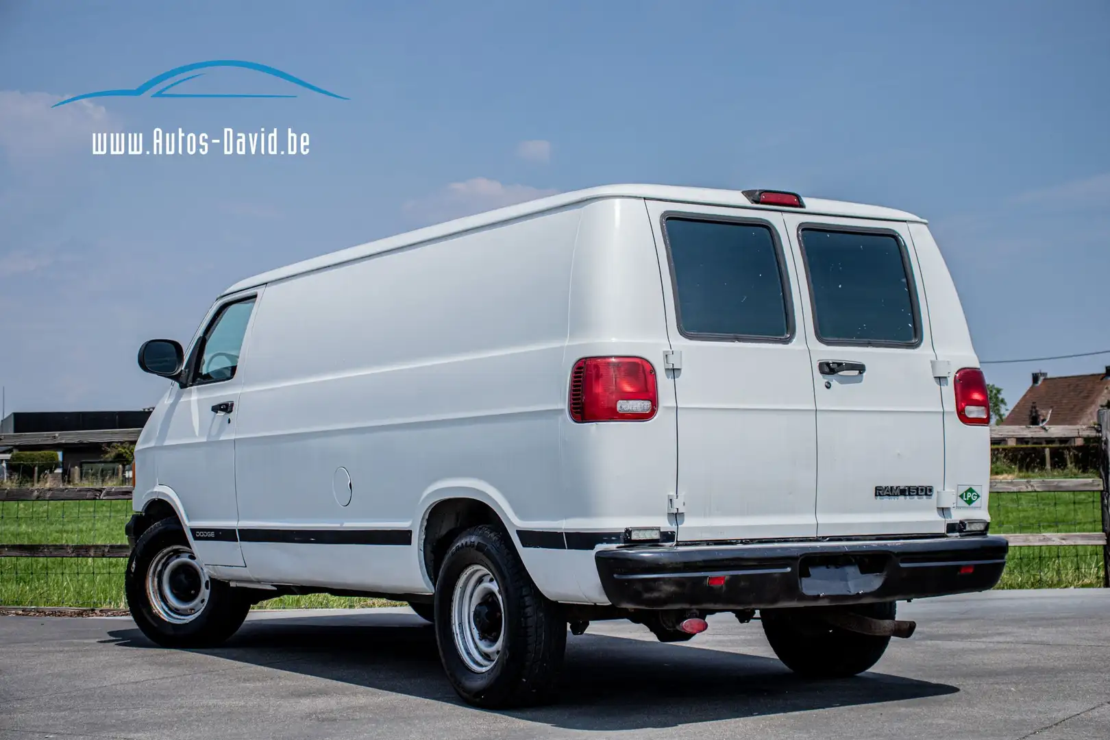 Dodge RAM 1500 Van 3.9 / LPG / LICHTE VRACHT / LEDER / AIRCO Bílá - 2