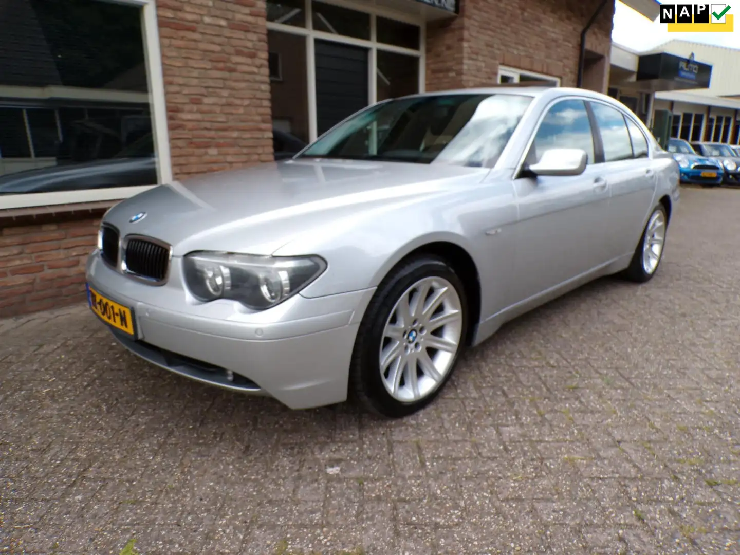 BMW 730 7-serie 730d Executive Automaat / leder / Navi / S Grijs - 1