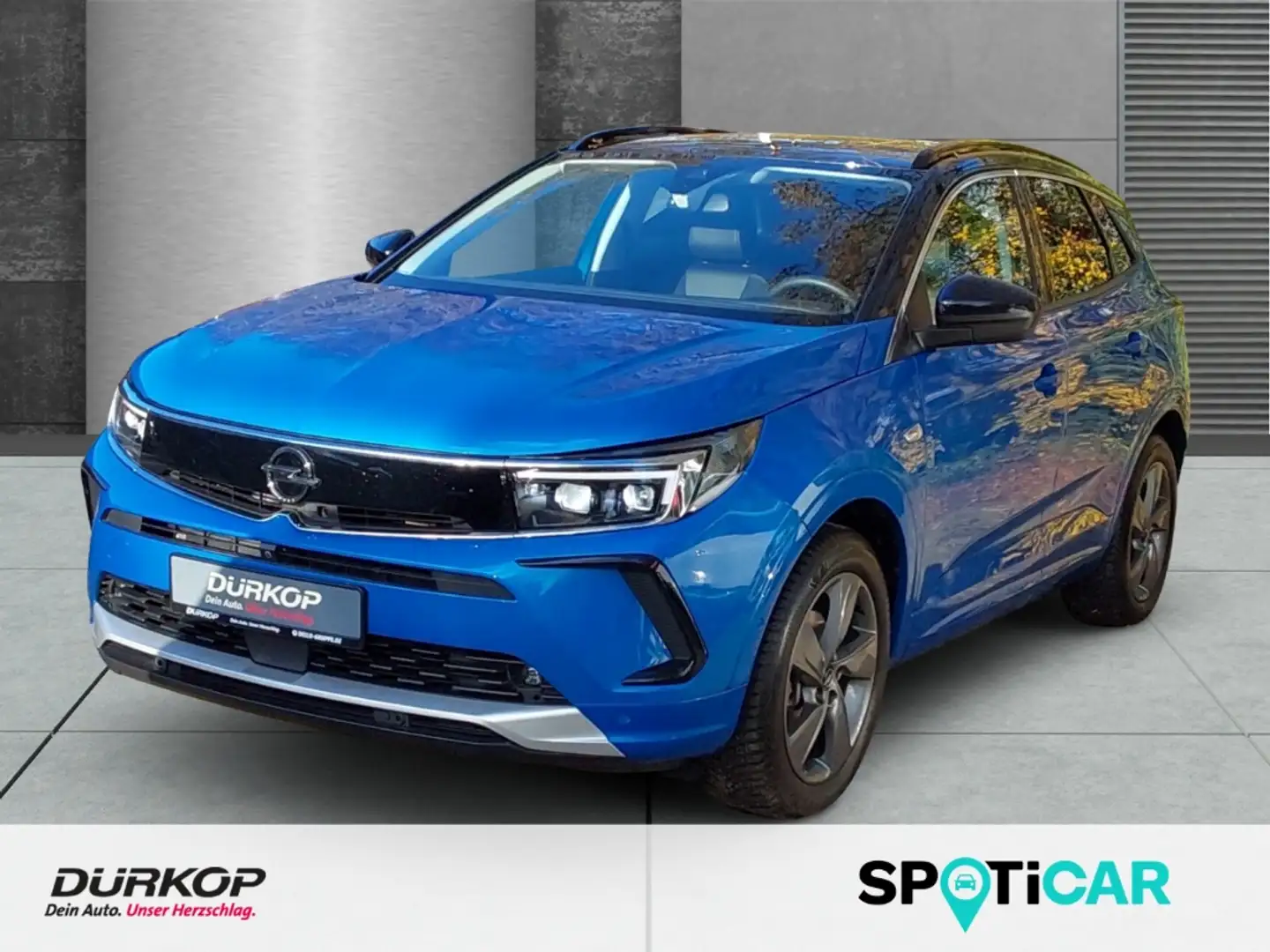 Opel Grandland Elegance Automatik Navi Sitzhzg Frontscheibe heizb Blau - 1