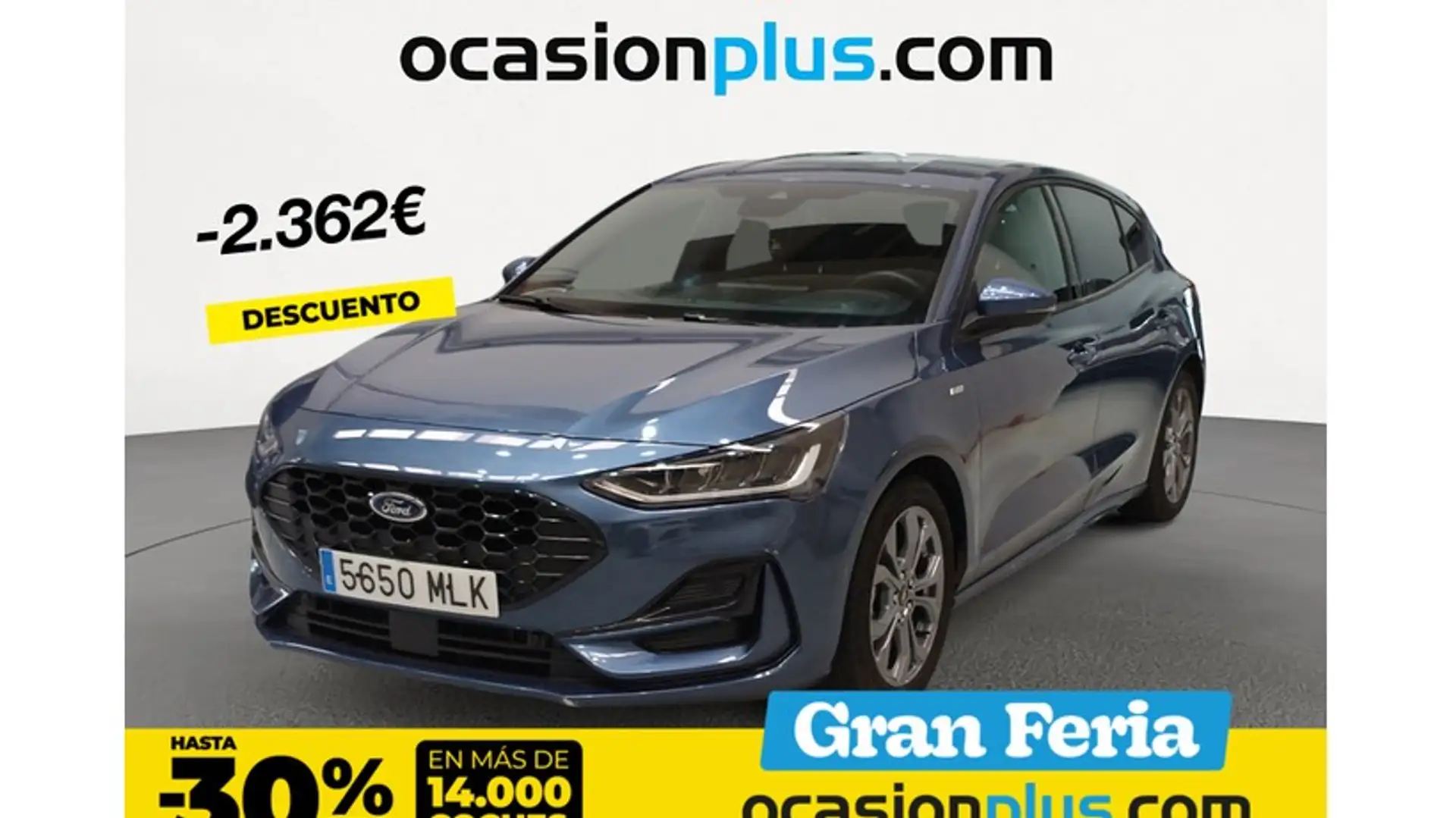 Ford Focus 1.0 Ecoboost MHEV ST-Line X 125 Aut. Azul - 1