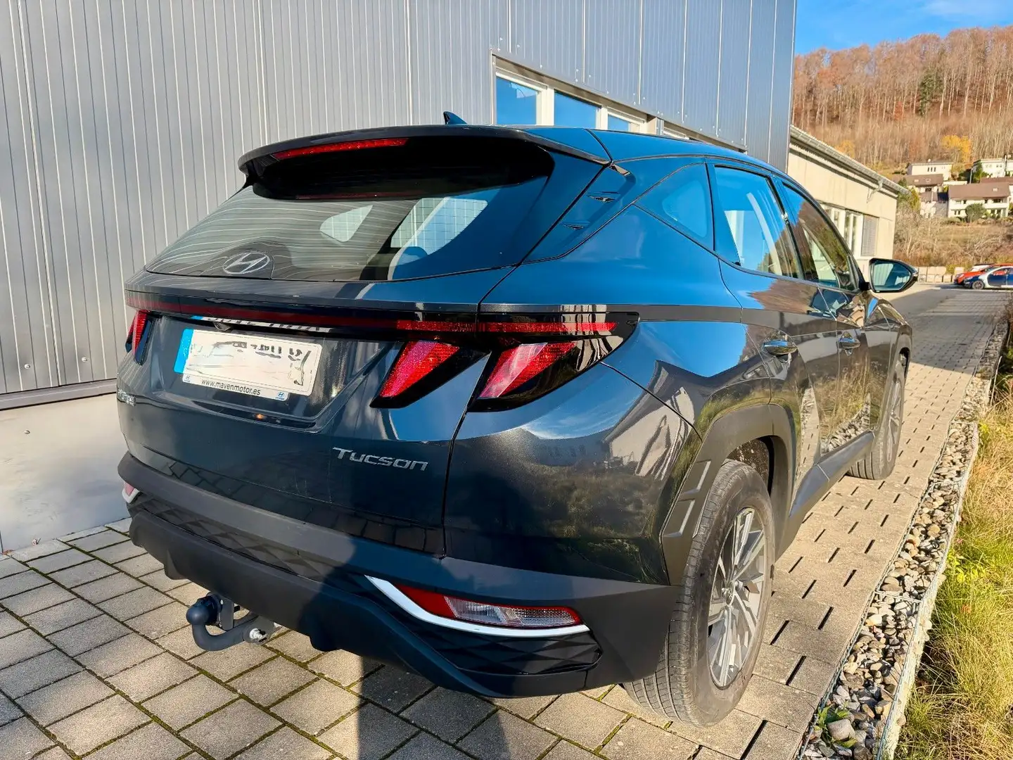 Hyundai TUCSON 1.6 T-GDI 48V ANHÄNGERKUPPLUNG Grau - 2