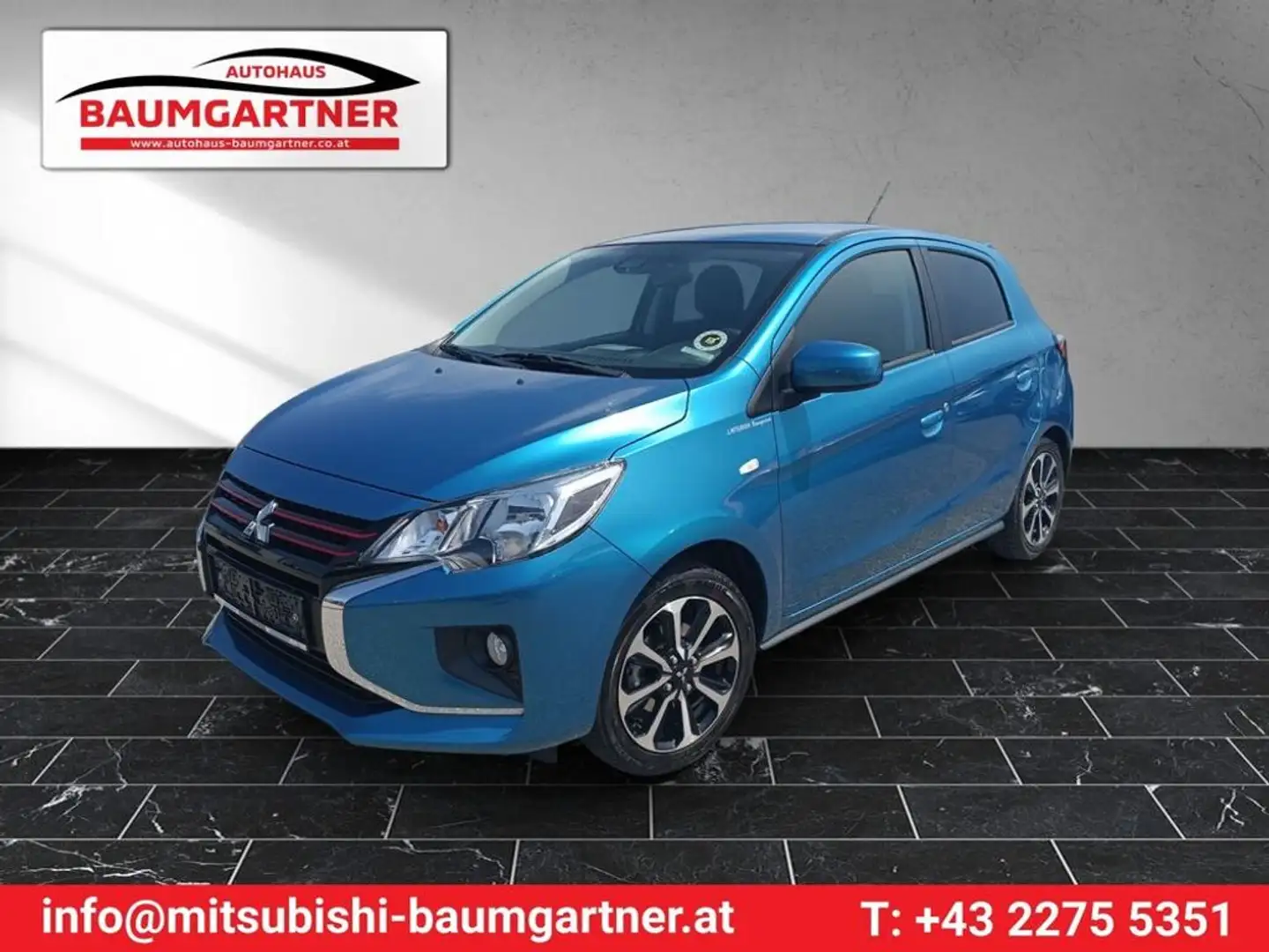 Mitsubishi Space Star Space Star 1,2 Invite AS&G Blau - 1