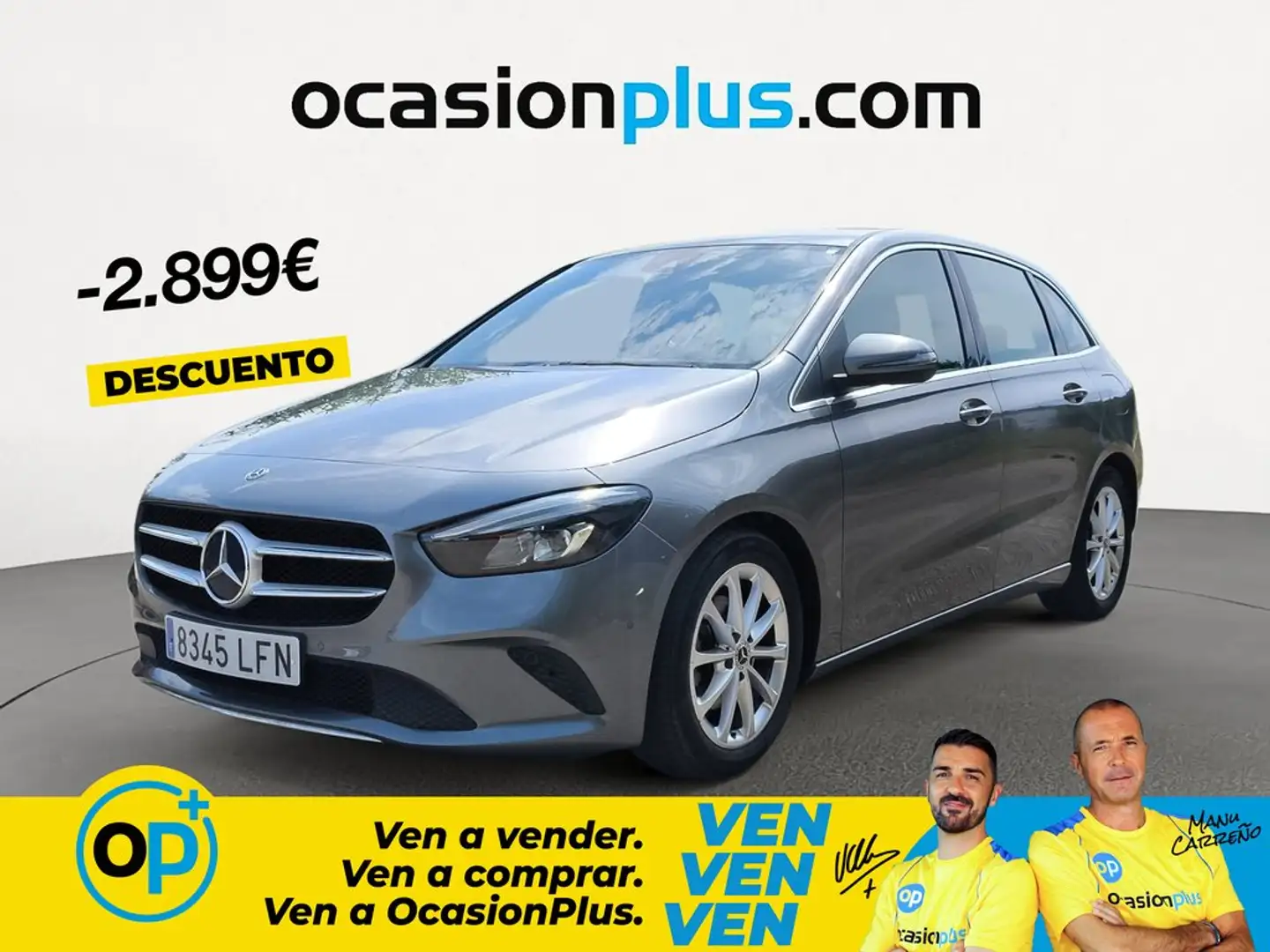 Mercedes-Benz B 180 180d 7G-DCT Gris - 1