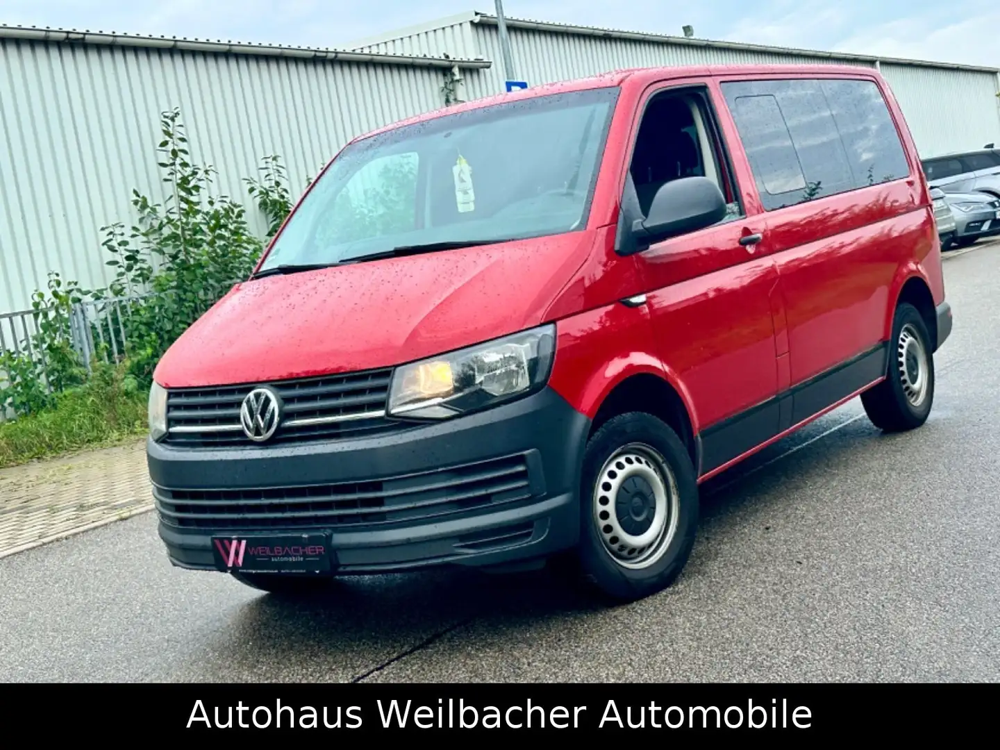 Volkswagen T6 Transporter Kasten-Kombi * 9-Sitzer * Klima * Rouge - 1