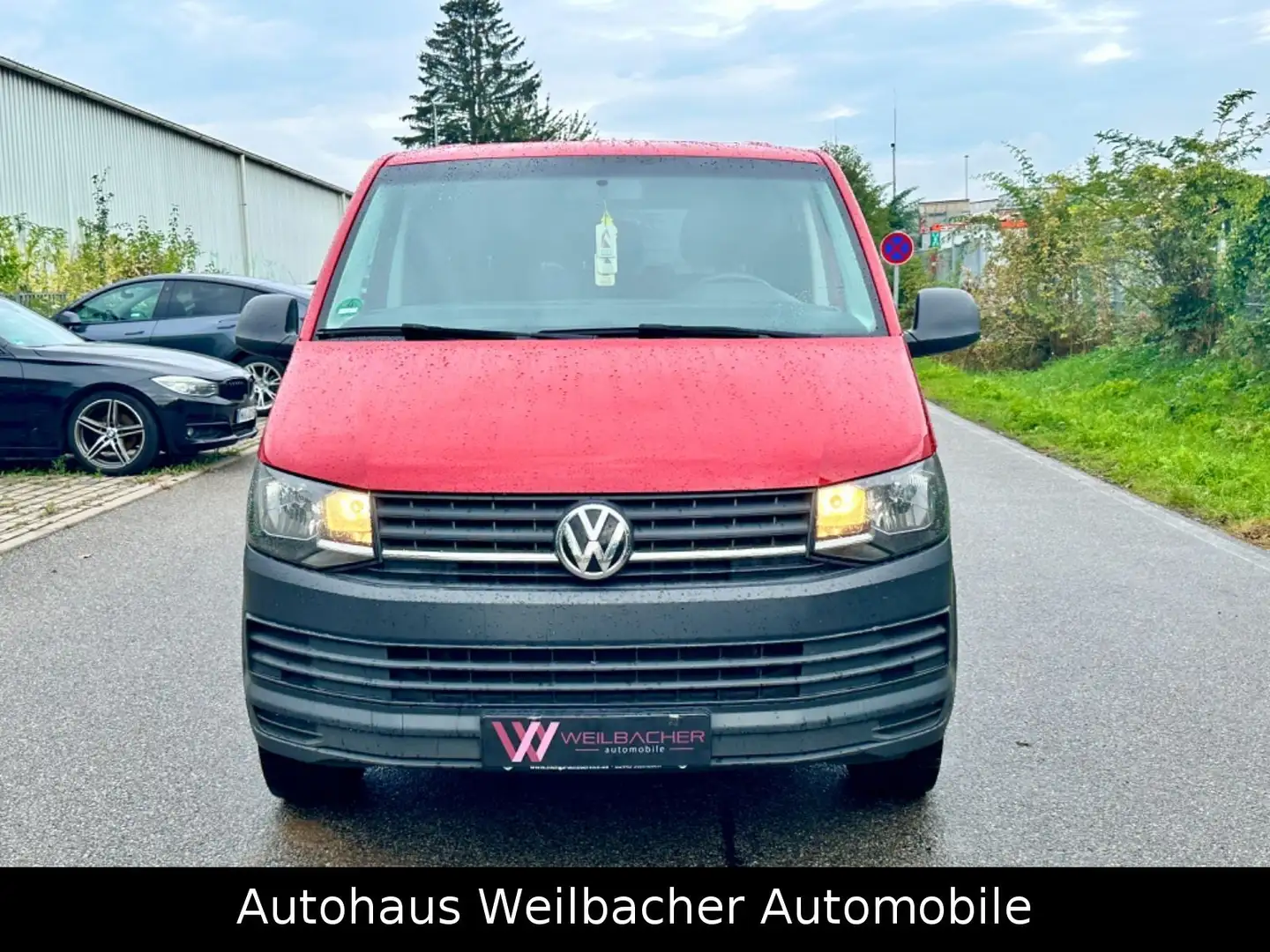 Volkswagen T6 Transporter Kasten-Kombi * 9-Sitzer * Klima * Rouge - 2