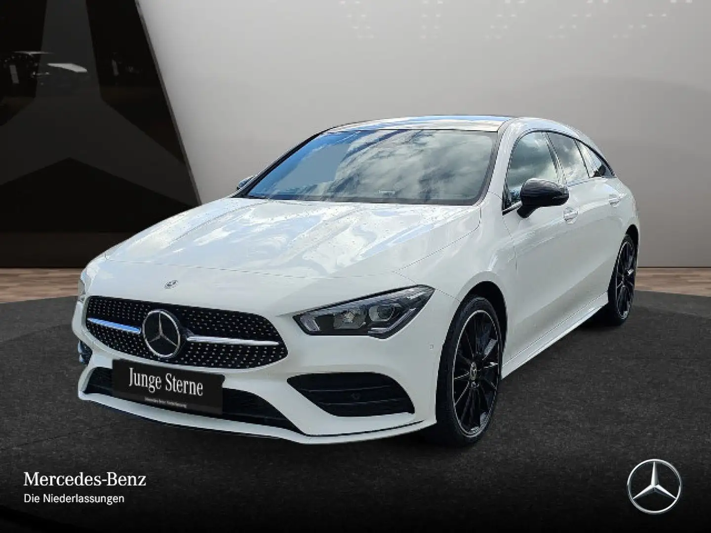 Mercedes-Benz CLA 250 e AMG+NIGHT+PANO+AHK+LED+KAMERA+19"+HUD+8G Weiß - 2