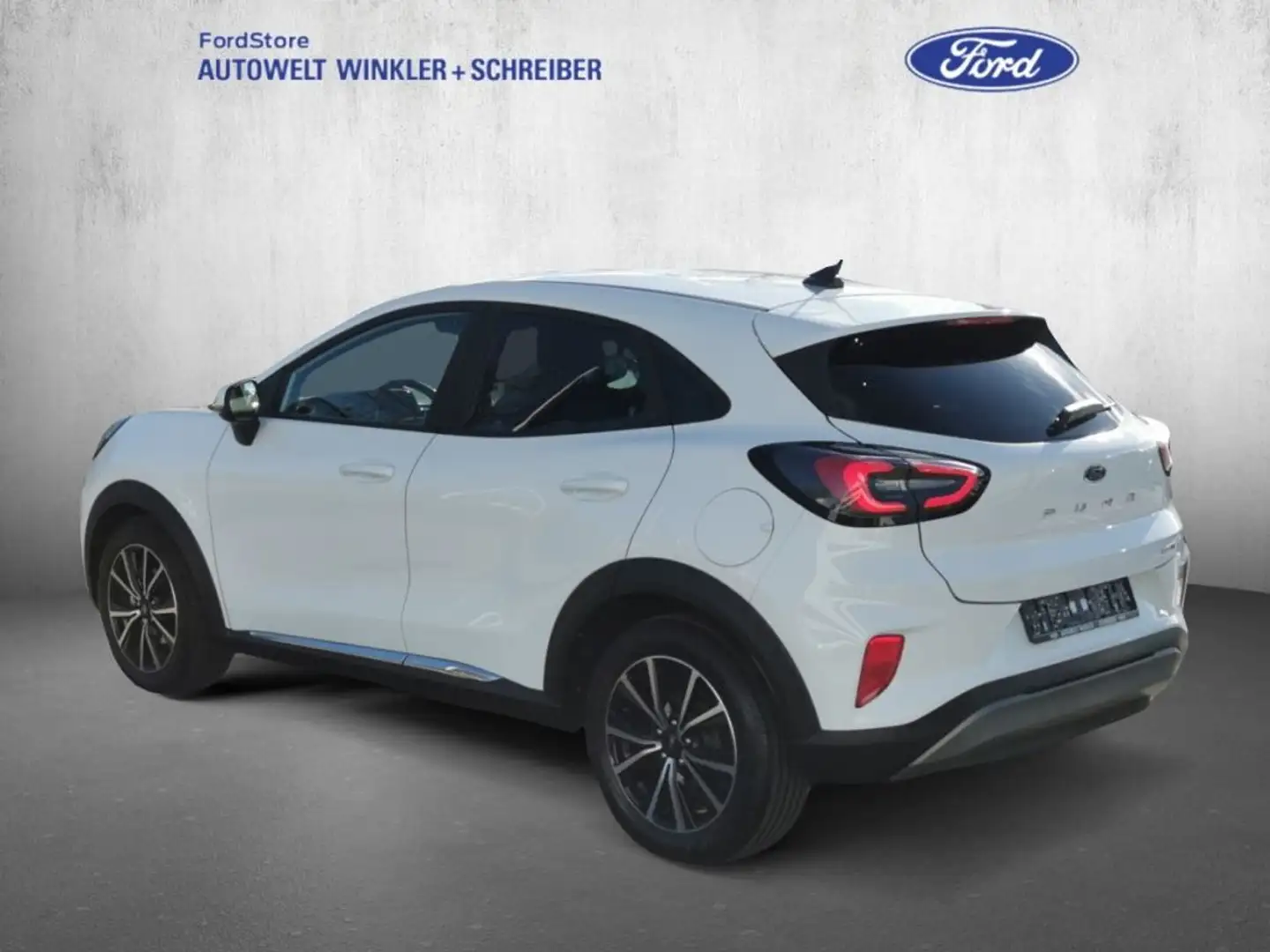 Ford Puma 1.0 EcoBoost Hybrid TITANIUM DESIGN Blanc - 2
