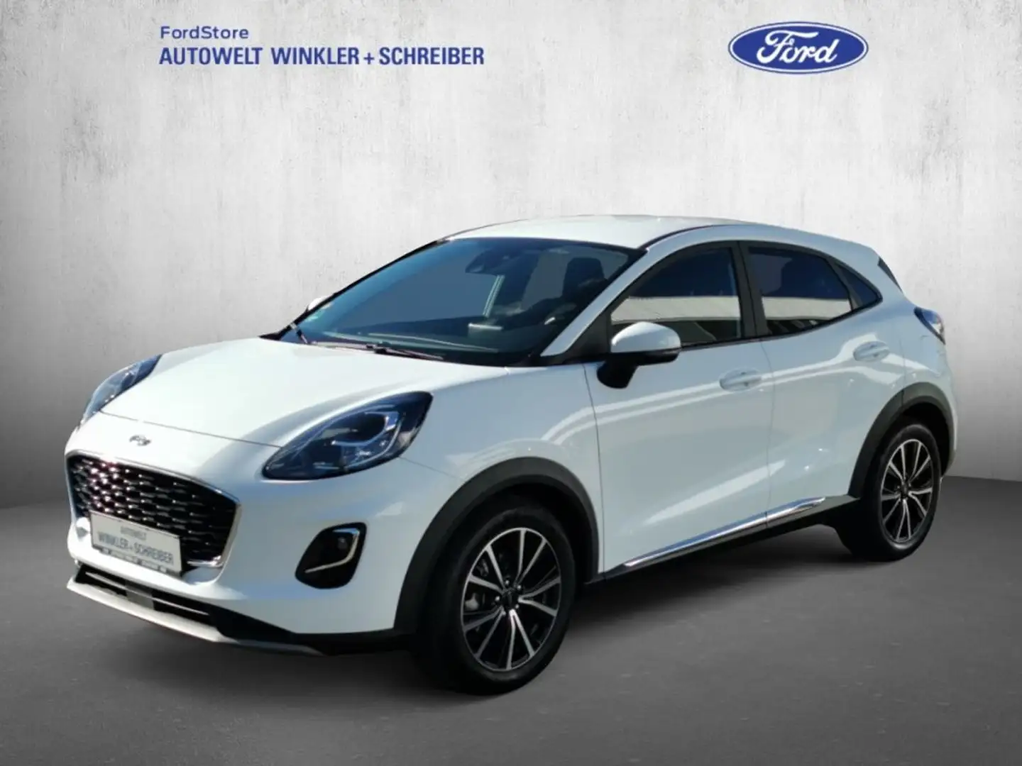 Ford Puma 1.0 EcoBoost Hybrid TITANIUM DESIGN Blanco - 1