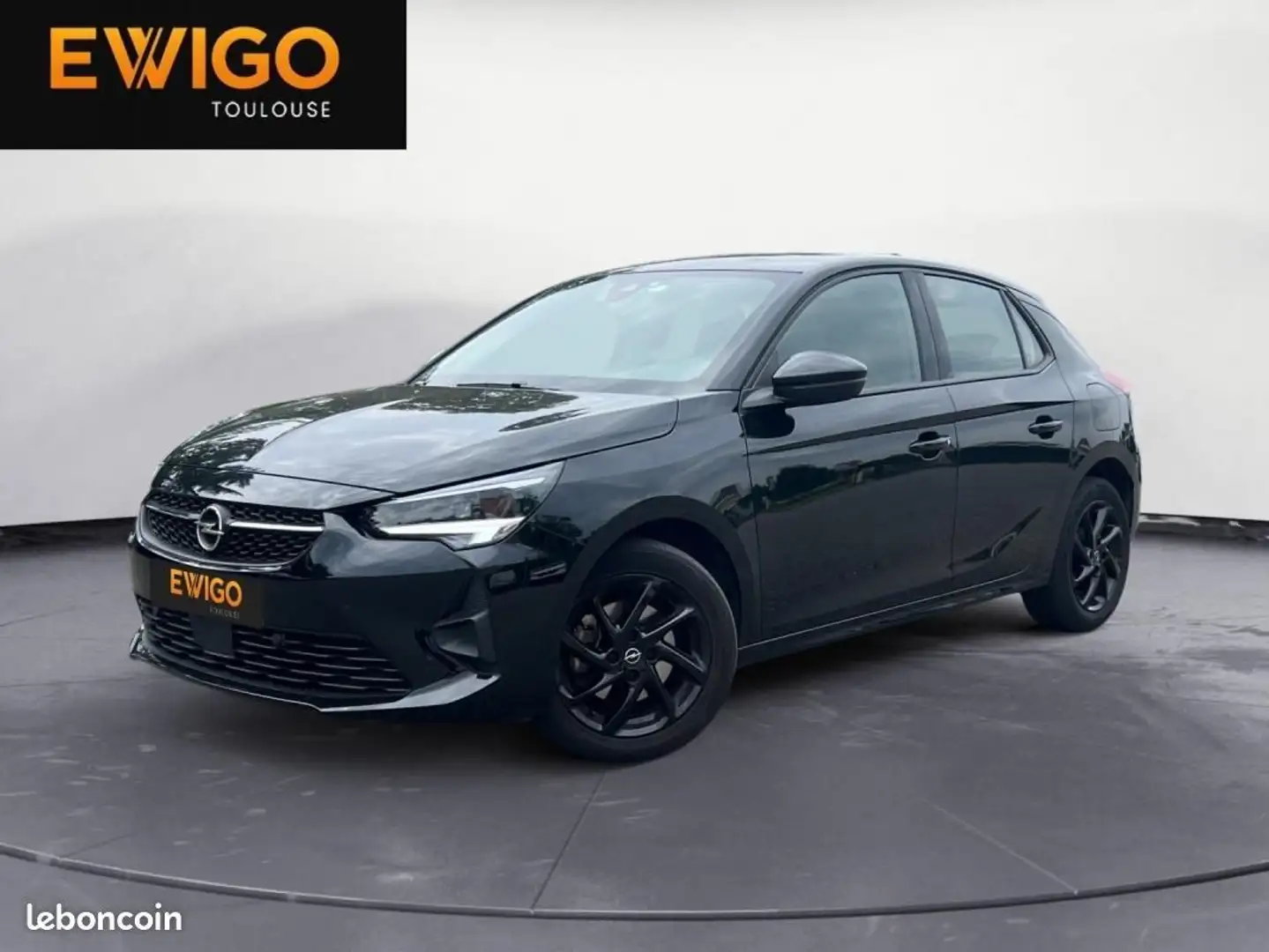 Opel Corsa 1.2 T 100 CH GS-LINE CARPLAY Noir - 1