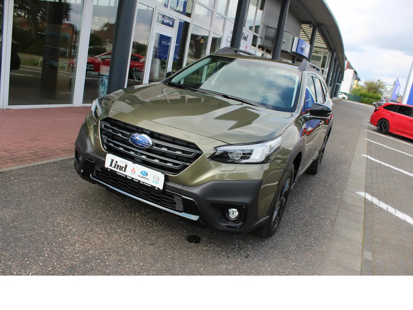 Subaru OUTBACK Exclusiv Cross ACAA,SHZ,LED,SPORT,UVM... Grün - 2