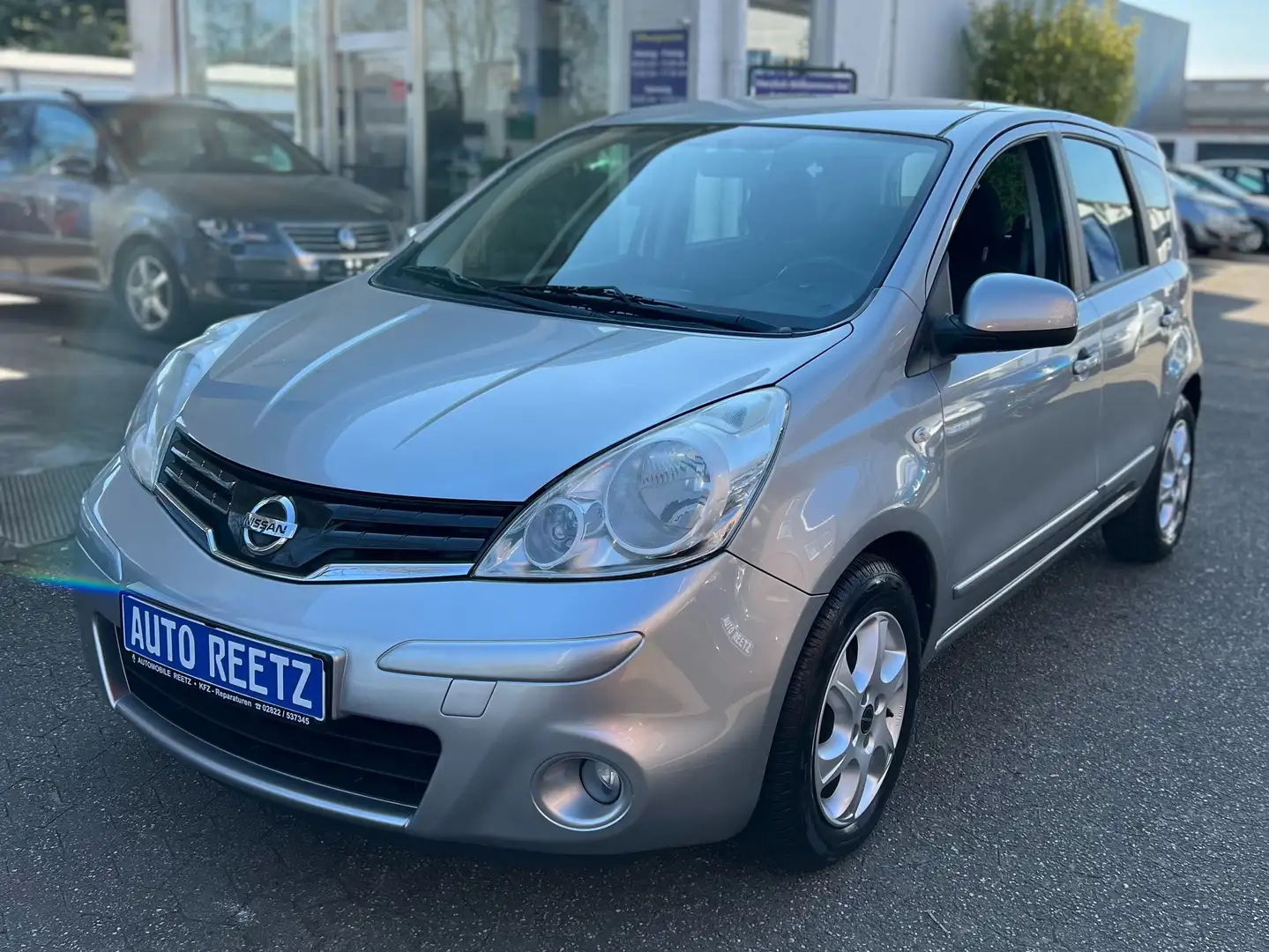 Nissan Note TÜV & Inspektion NEU - Klimaanlage - 1.HAND Grau - 1