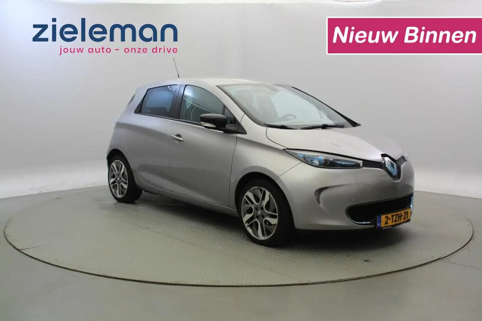 Renault ZOE Q210 Zen Quiqcharge 22 kWh Ex Accu - Navi, Camera, Grey - 1