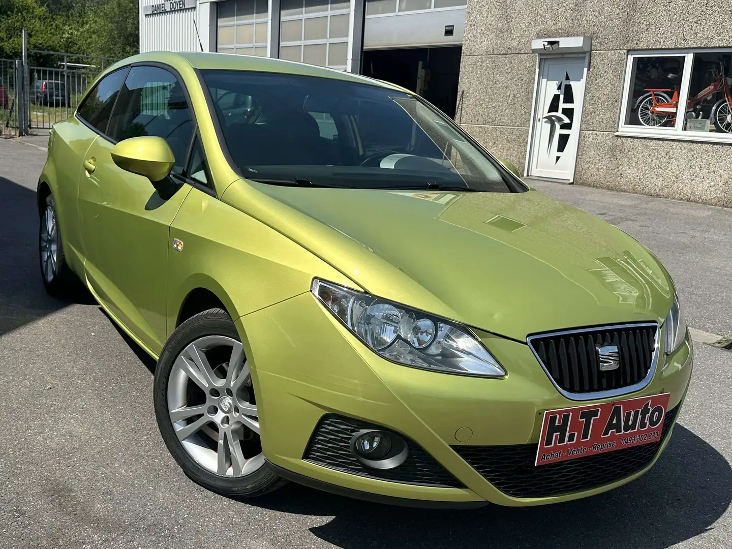 SEAT Ibiza 1.4 TDi/Etat neuf/Airco/Garantie 12 mois Jaune - 2