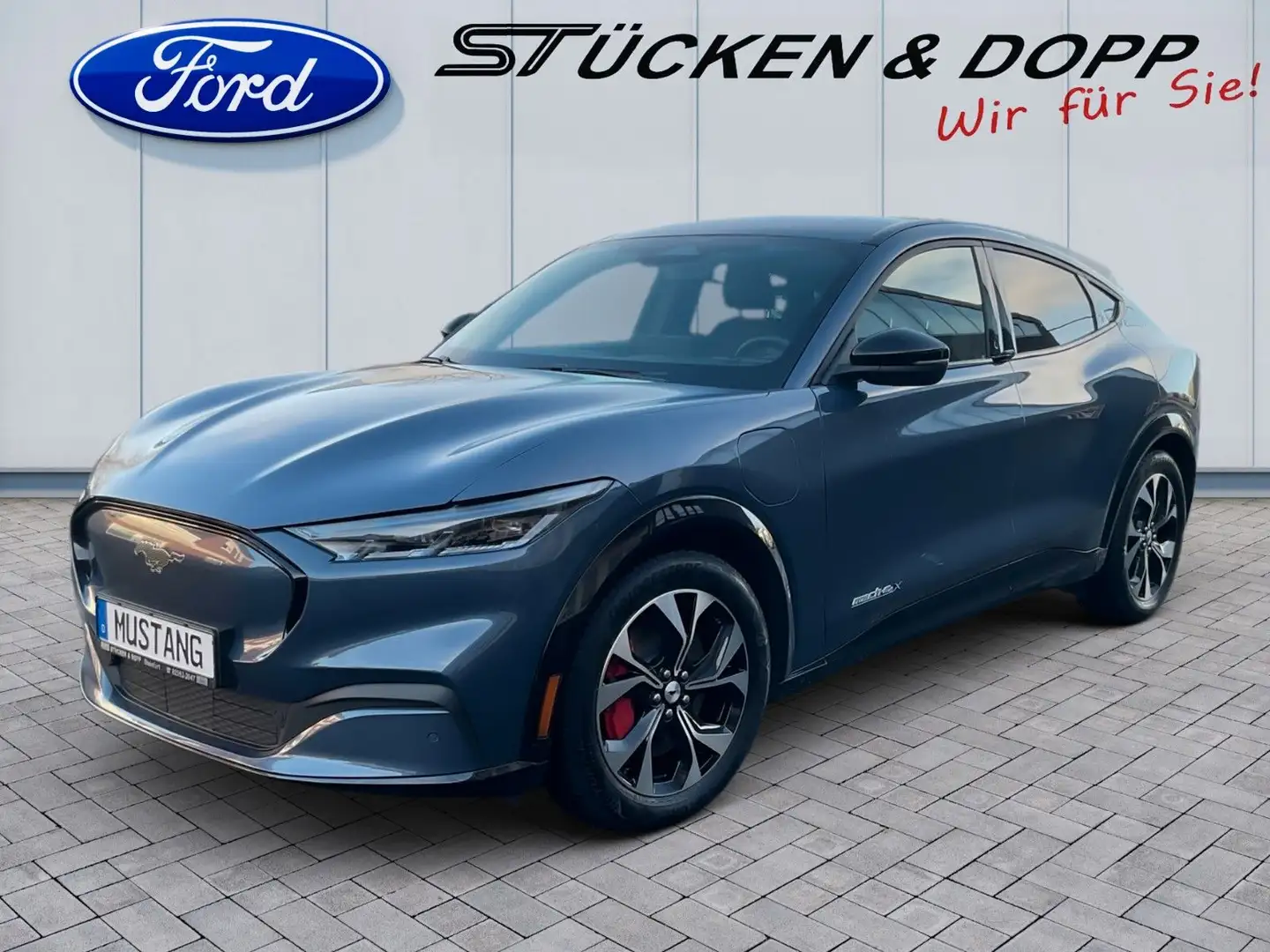 Ford Mustang Mach-E Mustang MACH-E AWD+Matrix-LED+B&O+ACC+... Bleu - 1