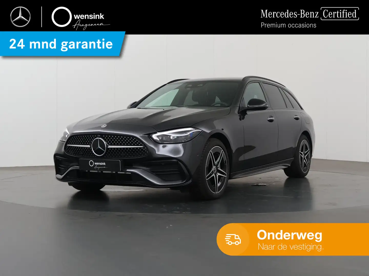 Mercedes-Benz C 300 Estate e AMG Line | Stoelkoeling | Trekhaak | Lede Grijs - 1