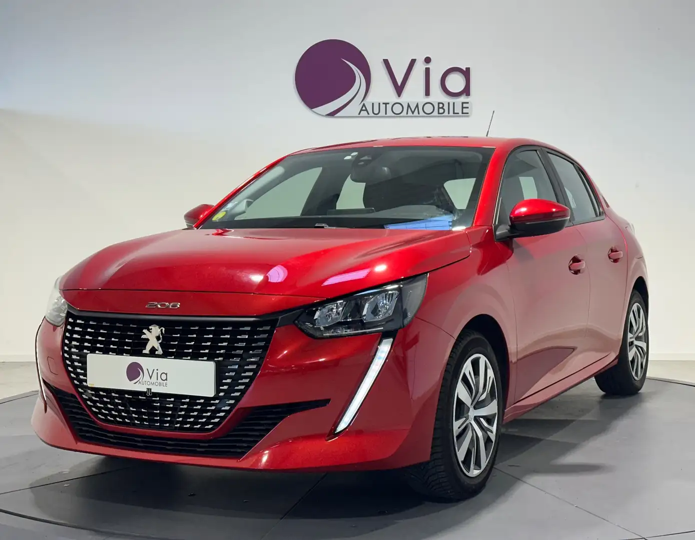 Peugeot 208 BlueHDi 100 S\u0026amp;S Active Entretien Peugeot Rouge - 1
