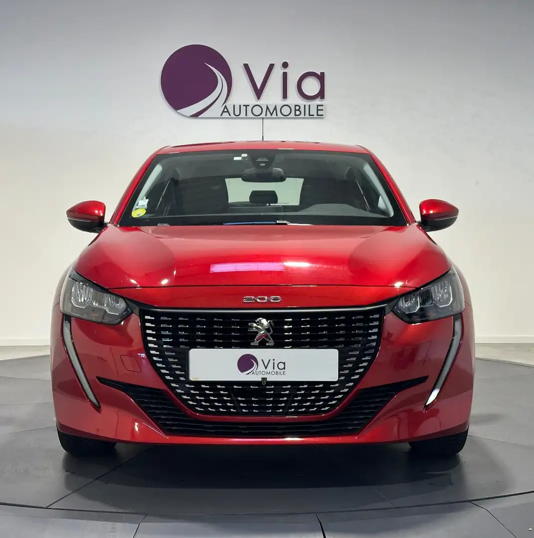 Peugeot 208 BlueHDi 100 S\u0026amp;S Active Entretien Peugeot Rouge - 2