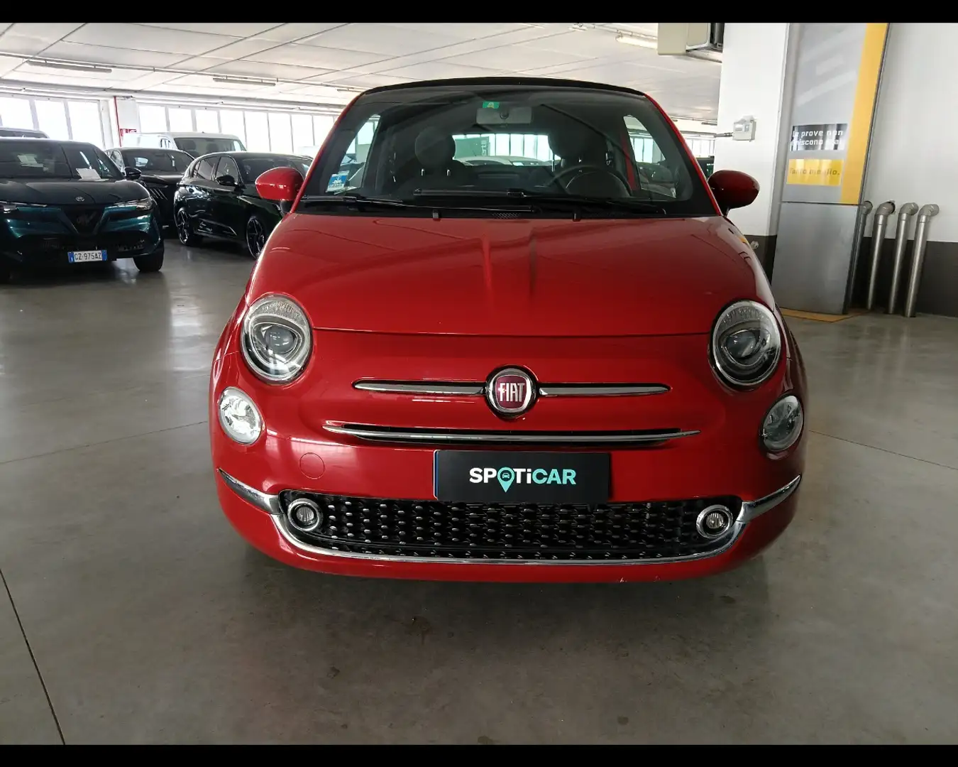 Fiat 500C C 1.0 FireFly Hybrid Dolcevita Rosso - 2
